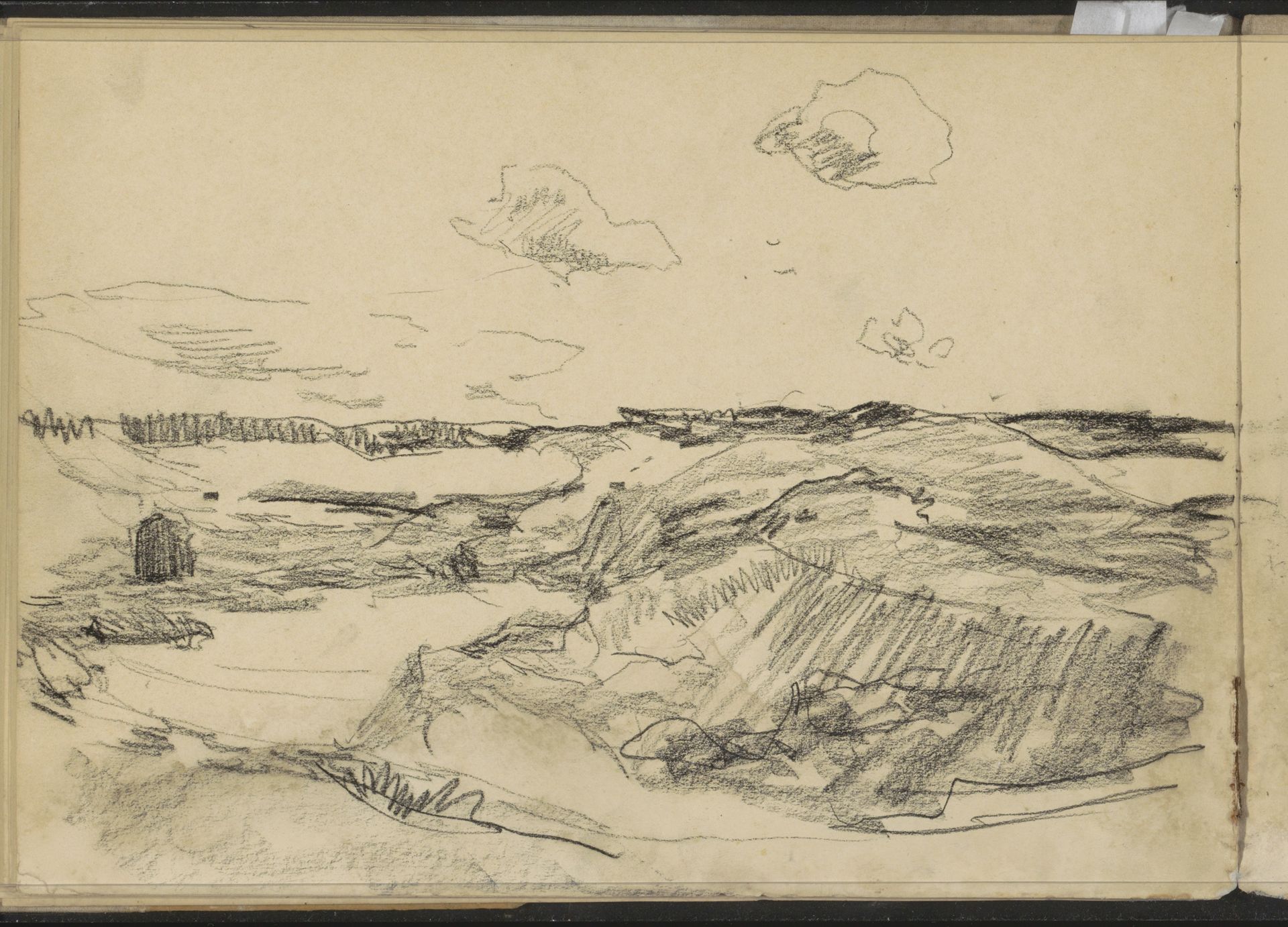 Heuvellandschap by Willem Bastiaan Tholen