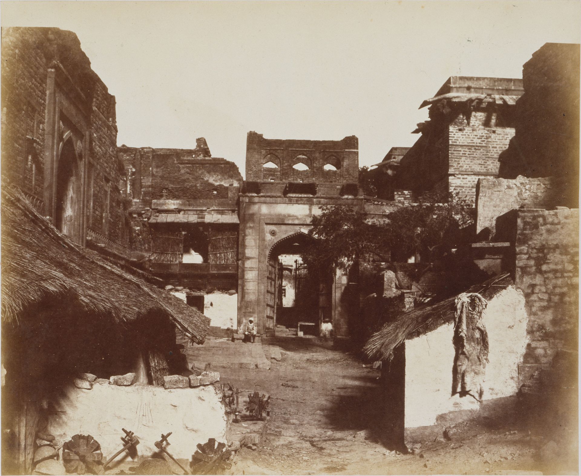 Street in Fatehpur Sikri, India by John Murray
