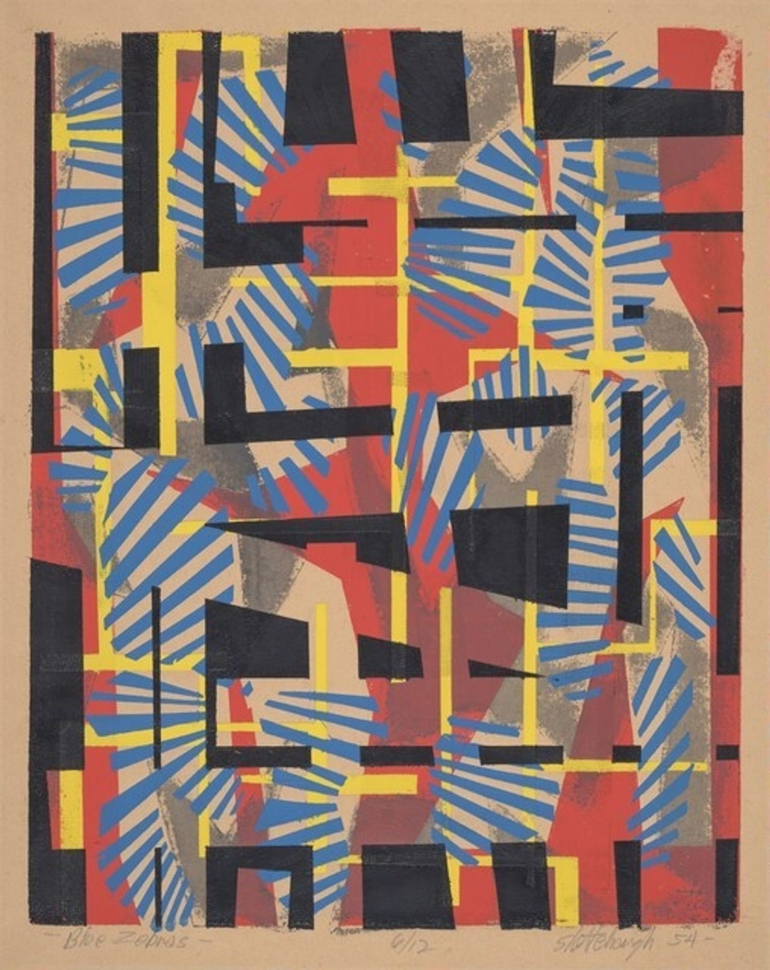 Blue Zebras by Thomas Chester Slettehaugh