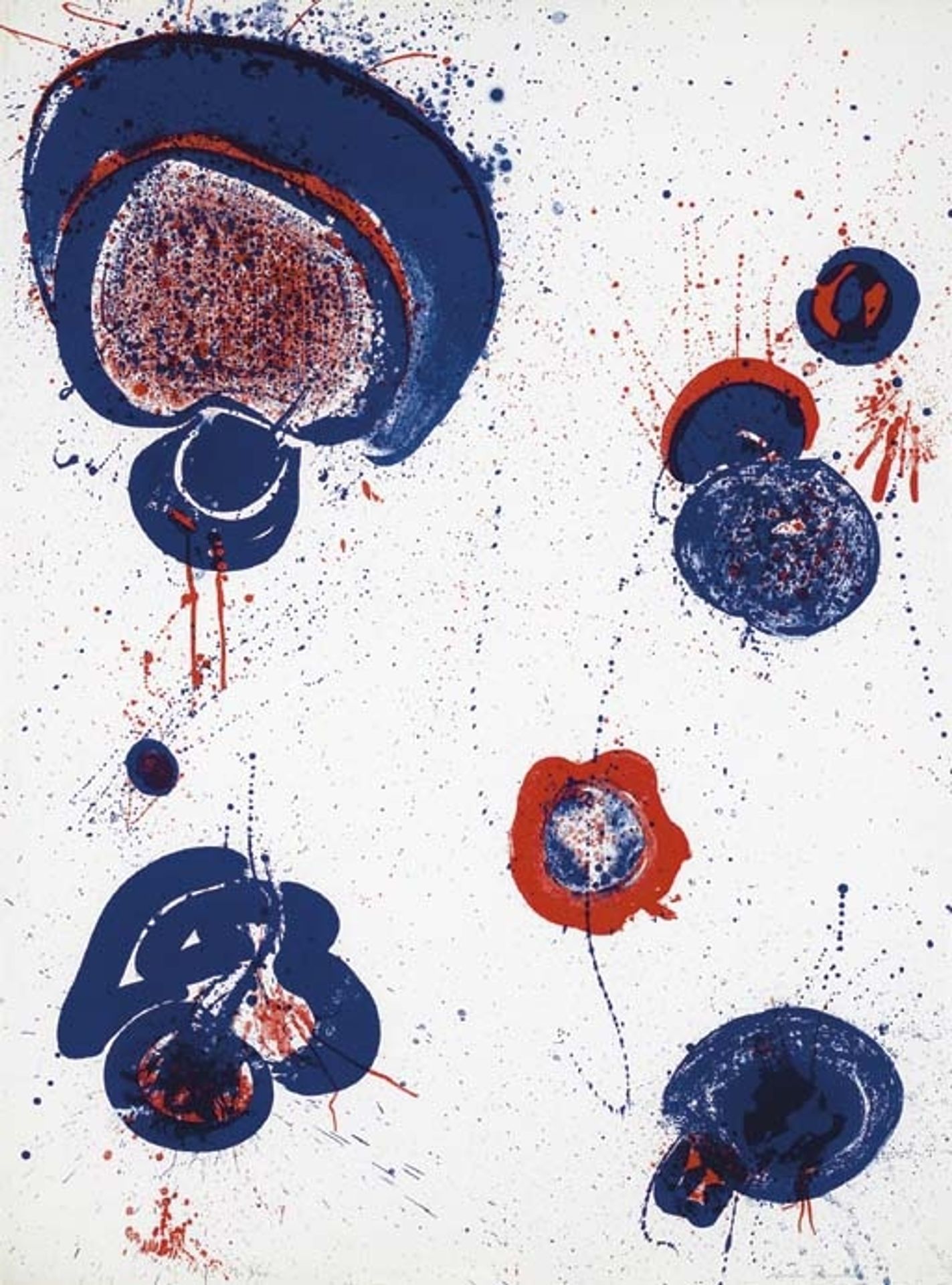 Chinese Planet by Sam Francis