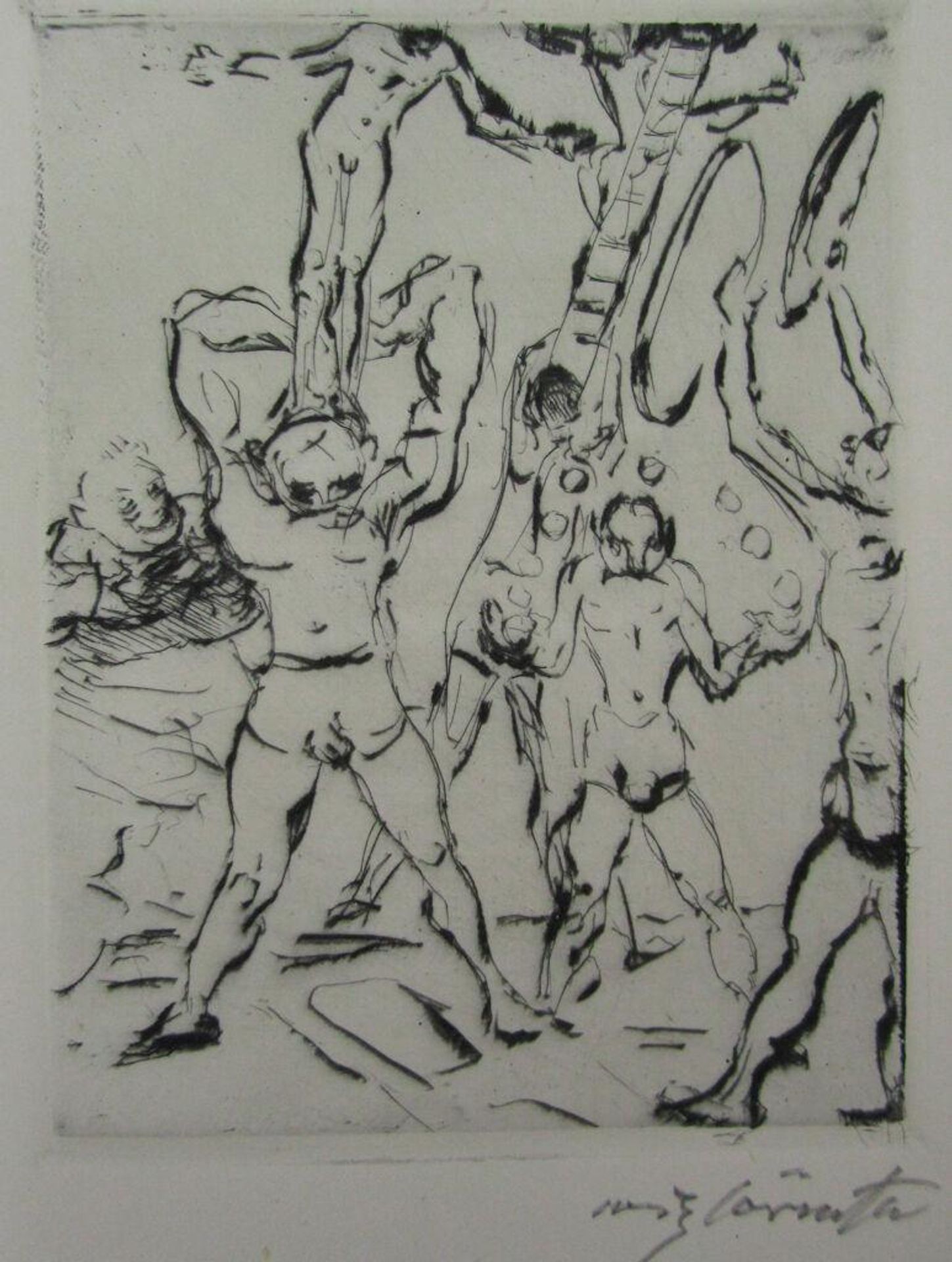 Acrobats by Lovis Corinth
