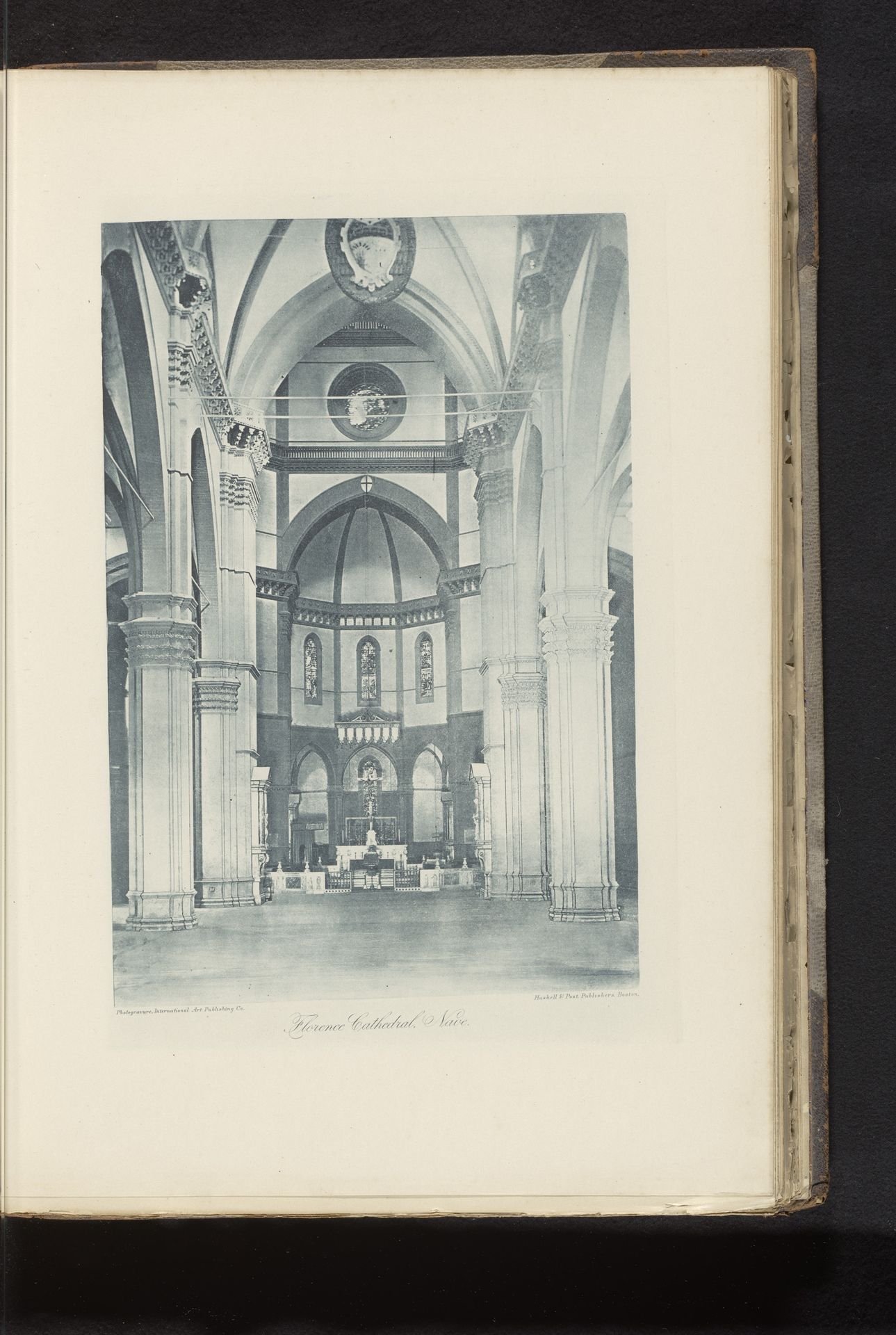 Interieur van de kathedraal van Florence by Anonymous
