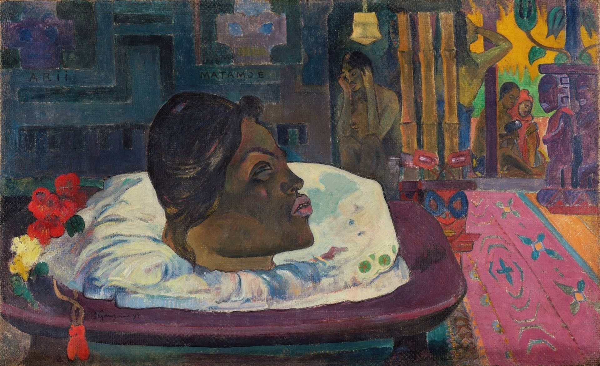 Arii Matamoe by Paul Gauguin