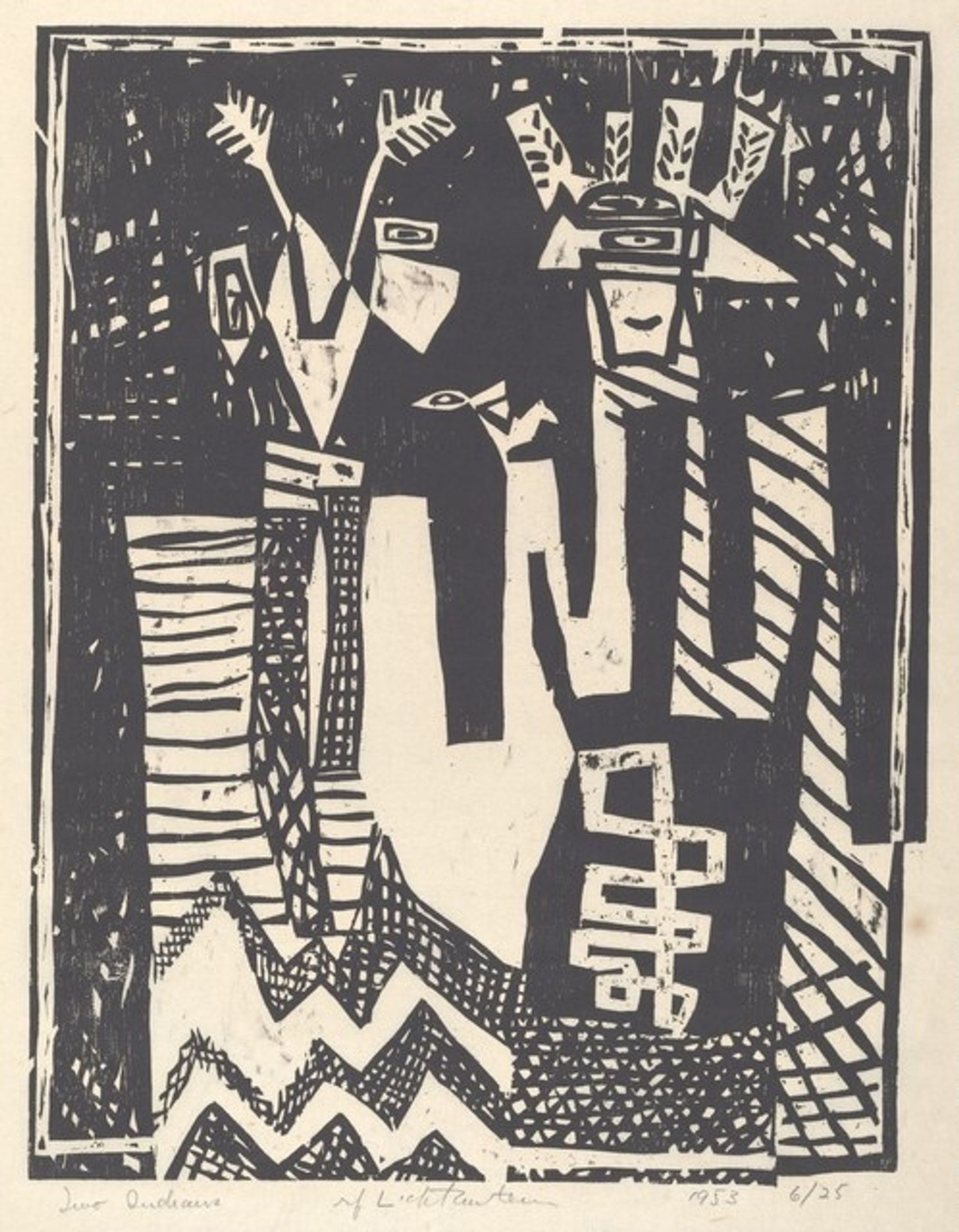 Two Indians by Roy Lichtenstein