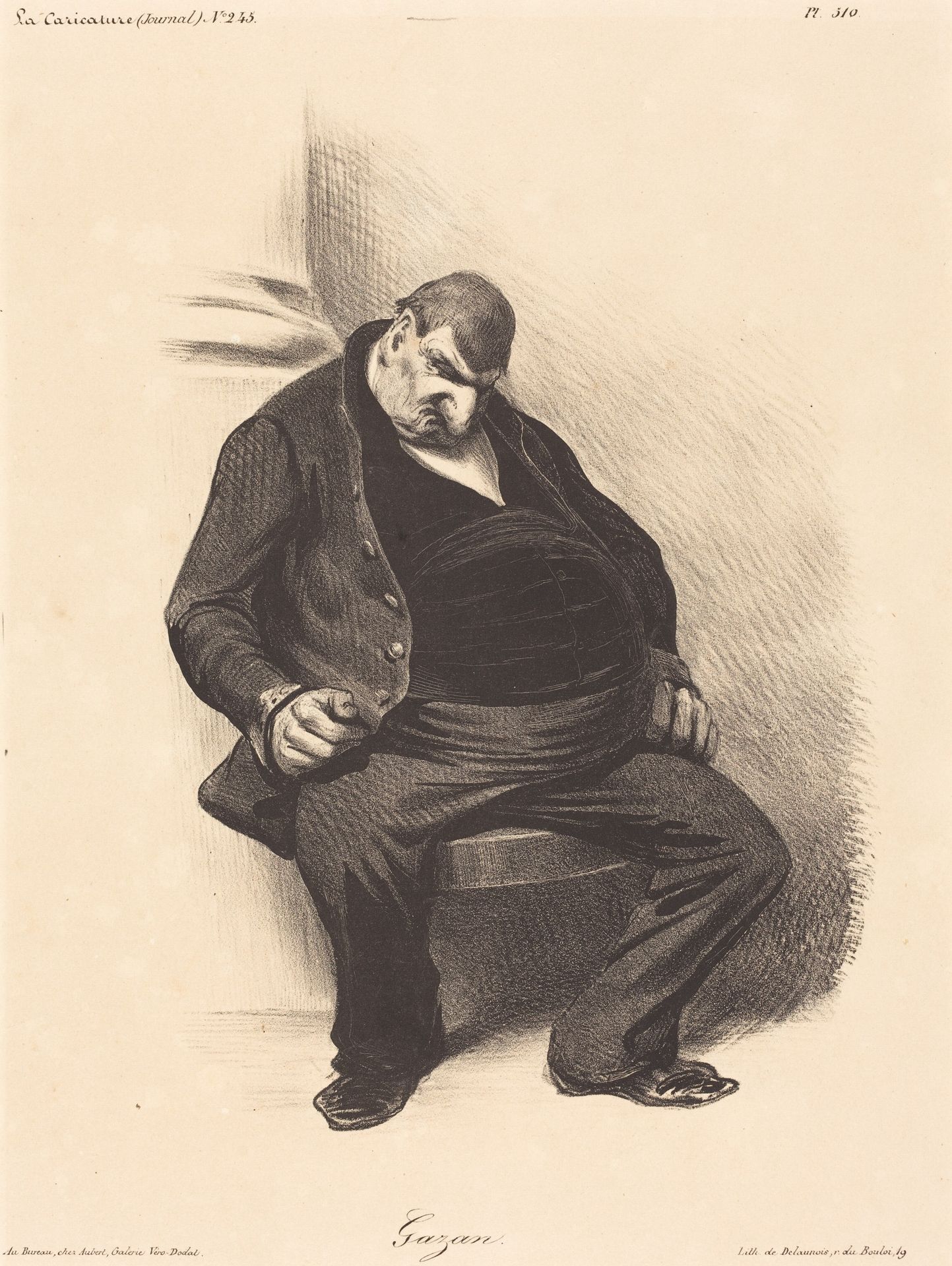 Gazan by Honoré Daumier