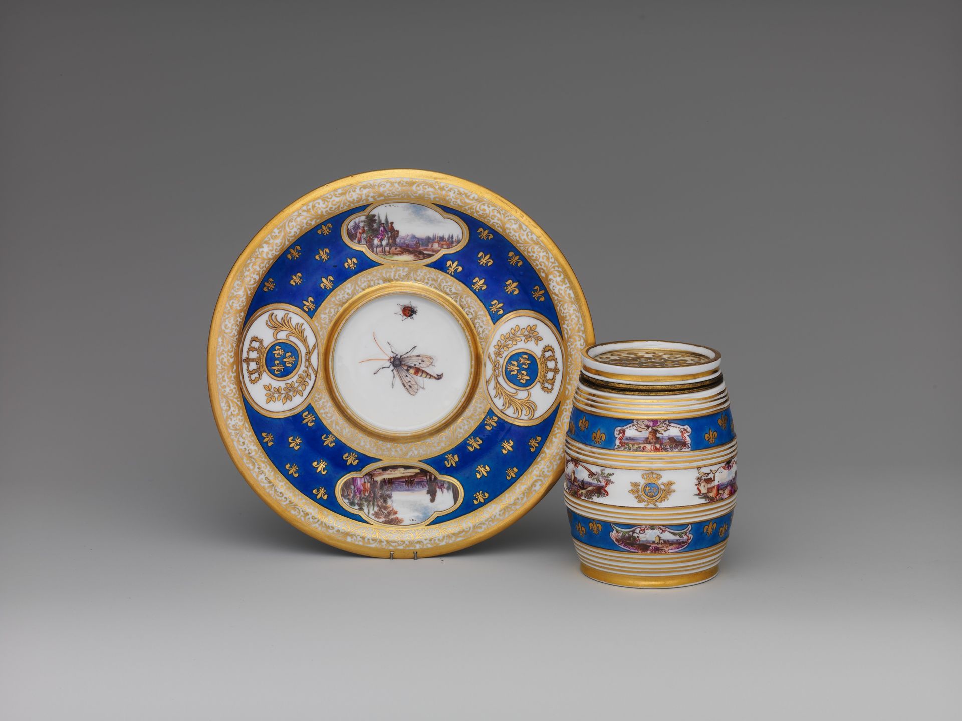 Tray by Meissen Manufactory