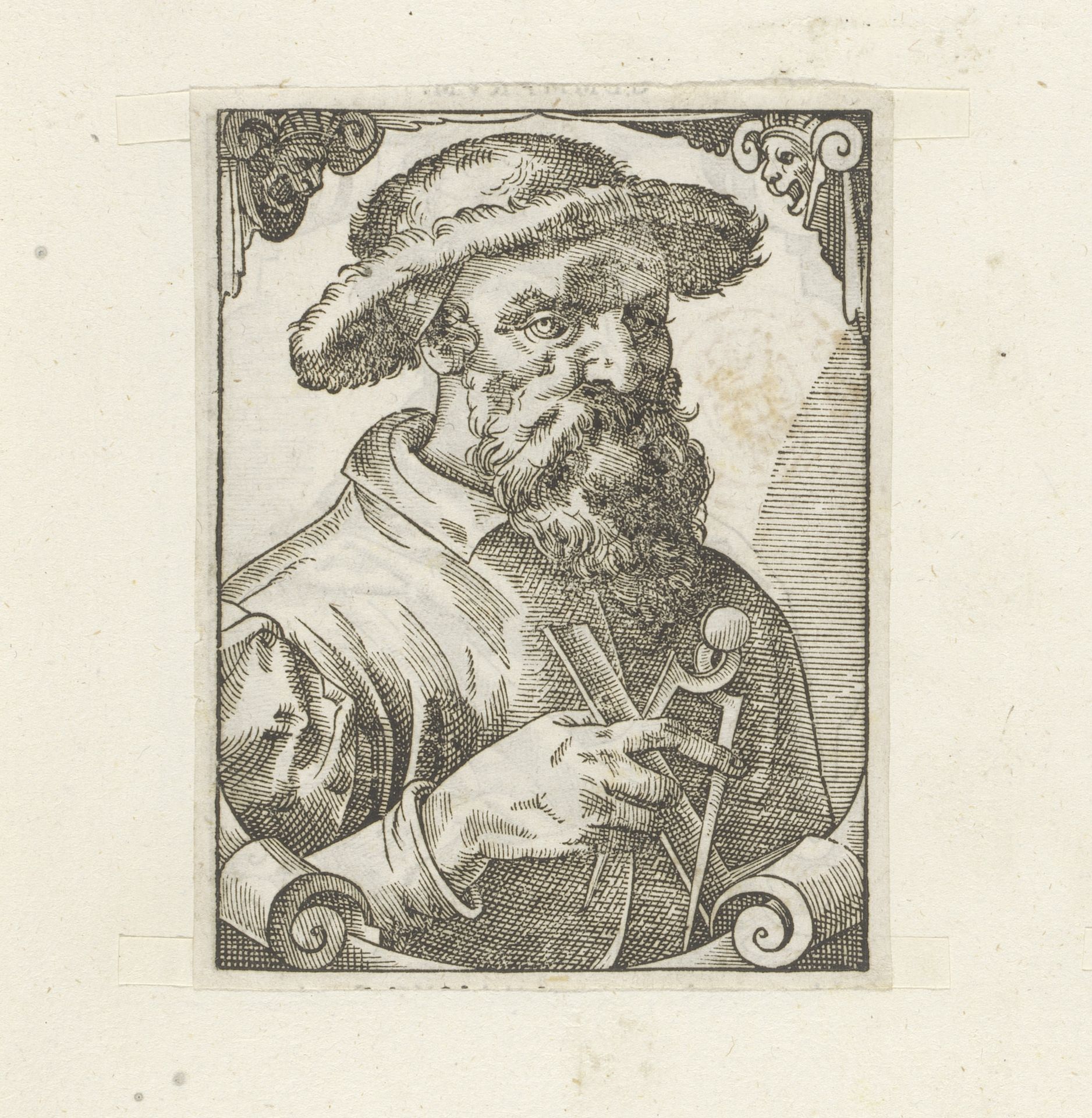 Portret van Antonio da Sangallo by Anonymous