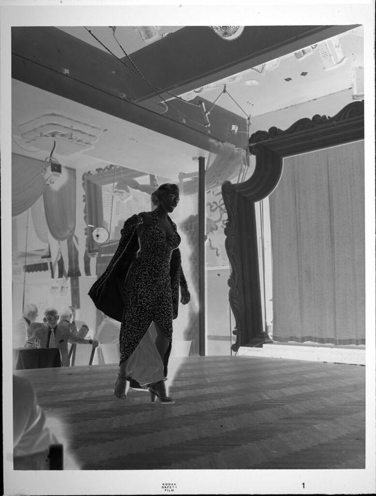 Untitled (performer on stage) by Peter James Studio