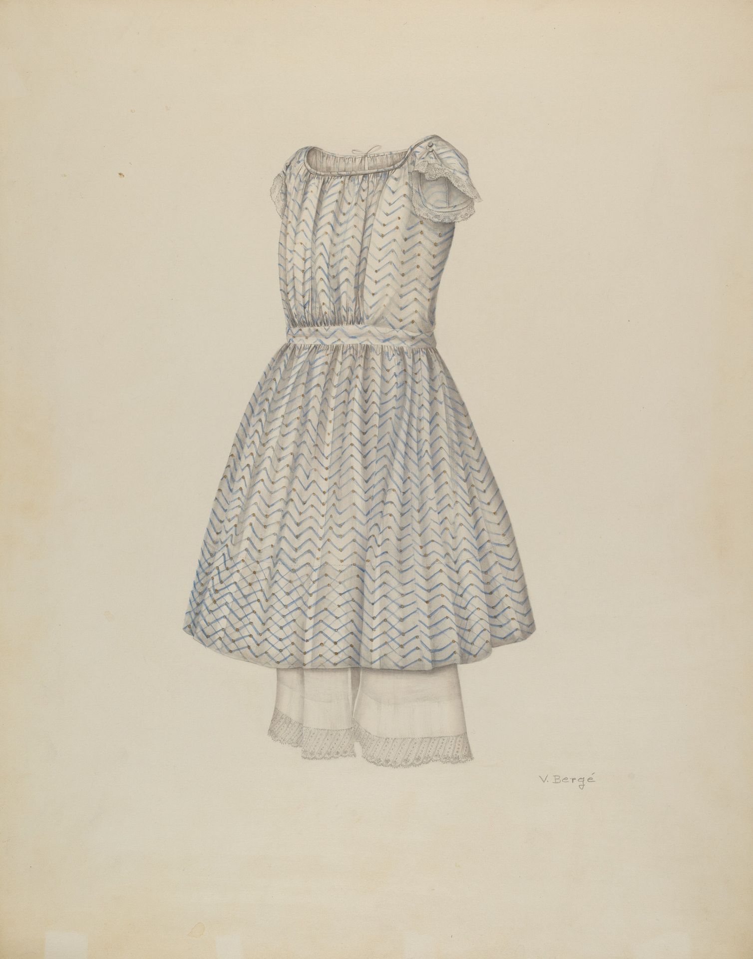 Girl's Dress by Virginia Berge