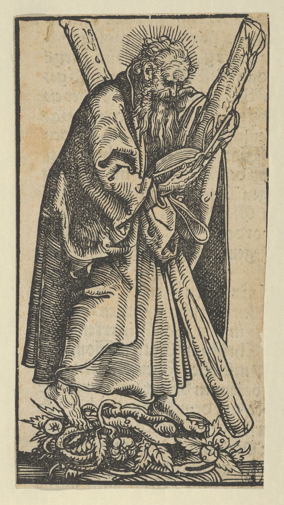 Silver Statuette of St. Andrew, from the Wittenberg Reliquaries by Lucas Cranach the Elder