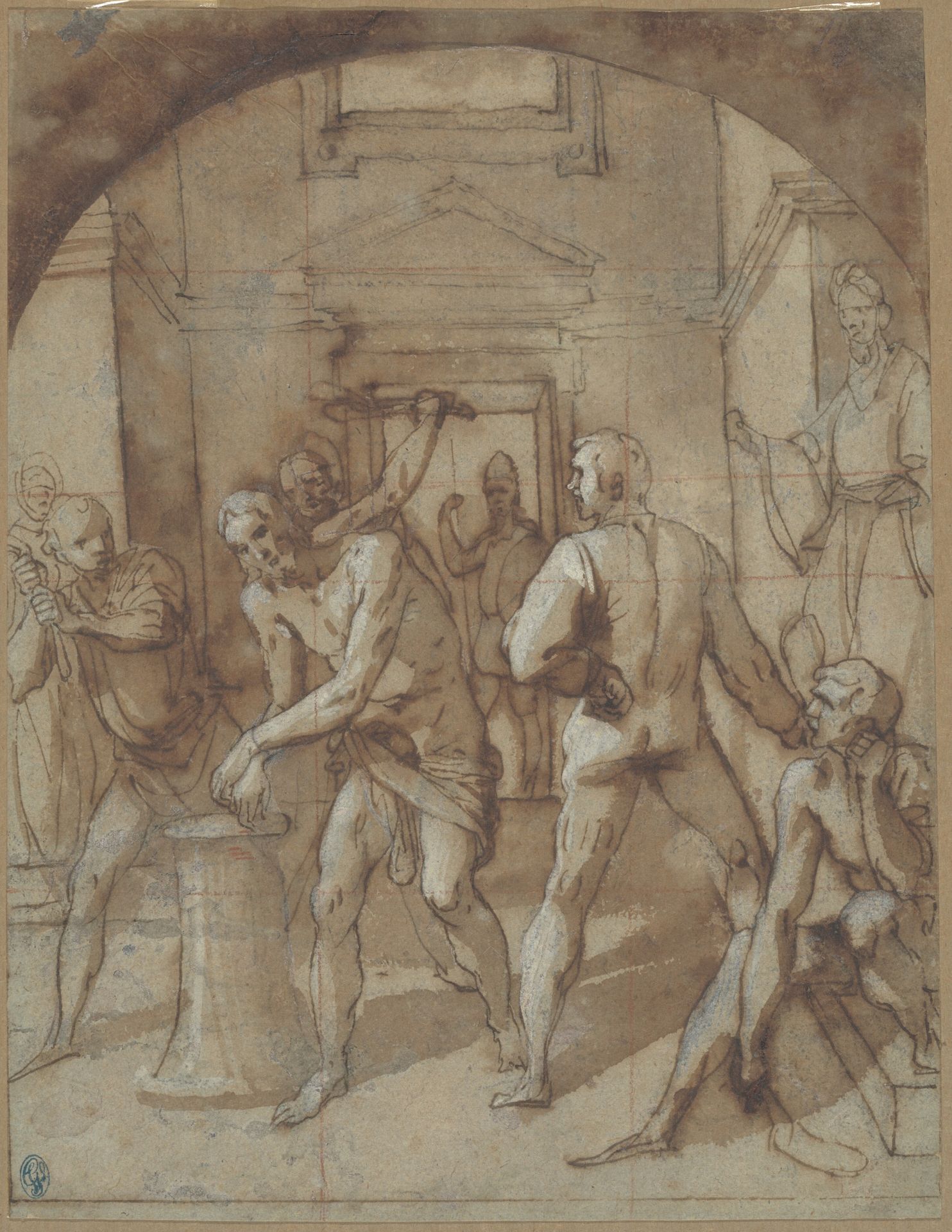 The Flagellation by Daniele Crespi