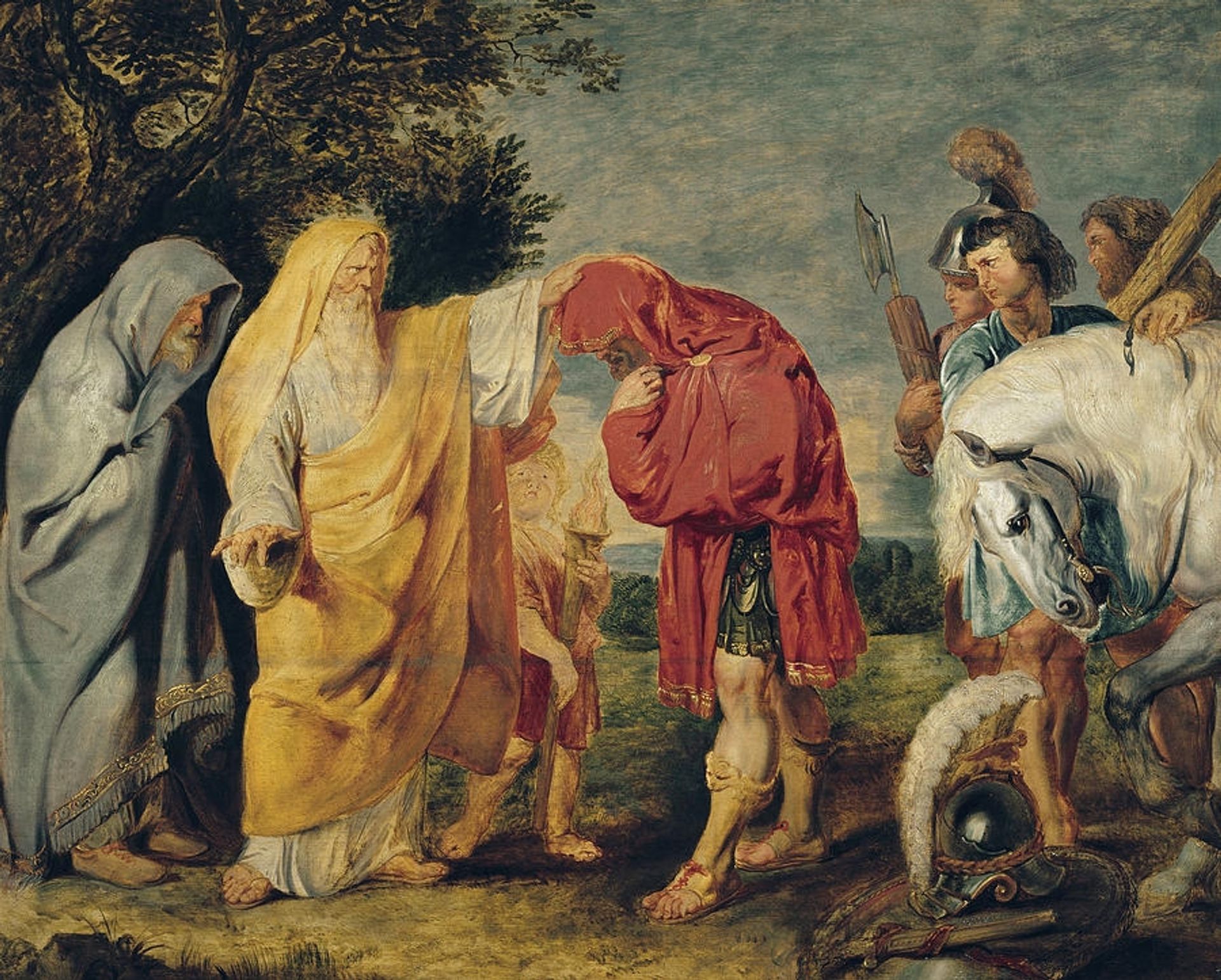 The Consecration of Decius Mus by Peter Paul Rubens