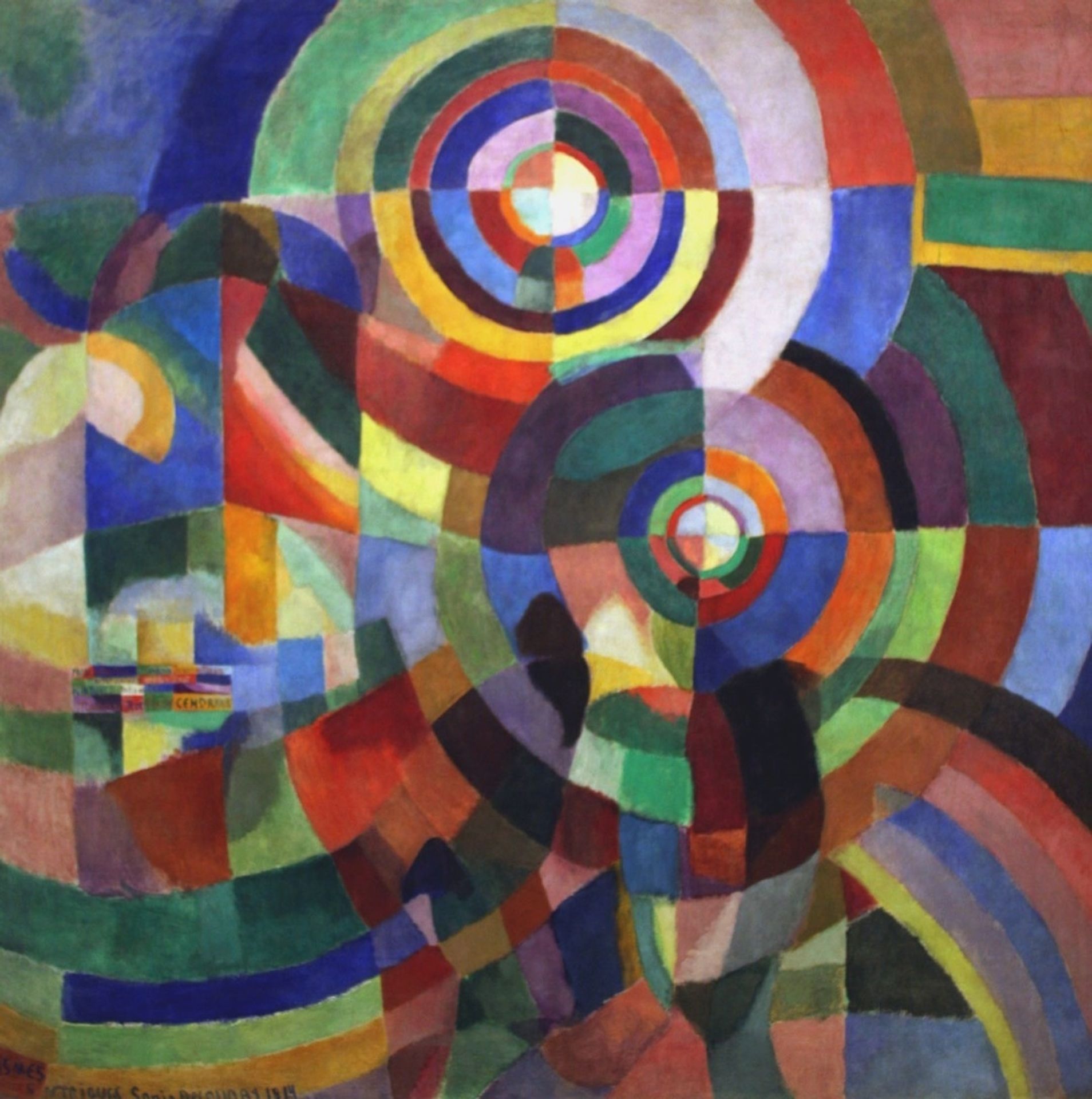 Rhythm by Robert Delaunay