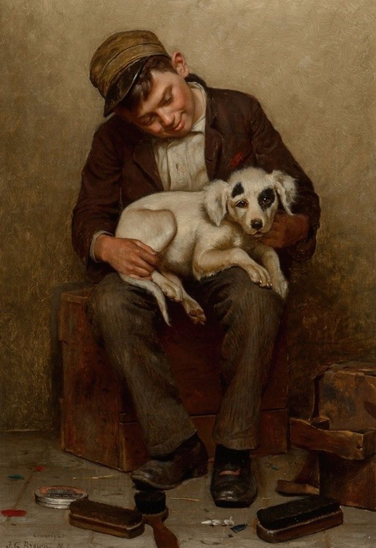 The Bootblack’s Best Friend by John George Brown