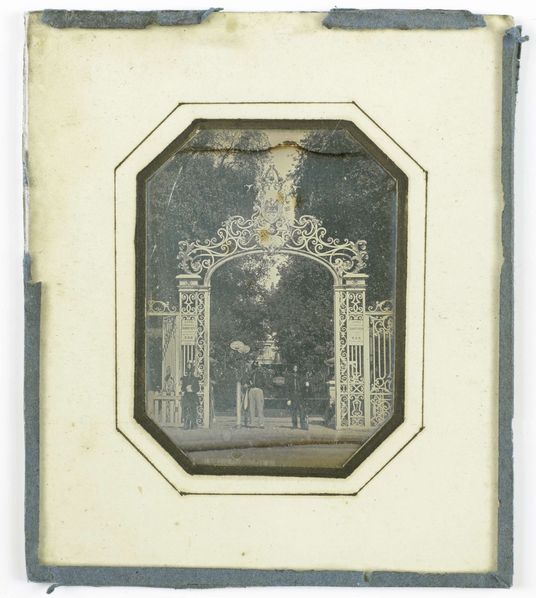 Poort op de Wereldtentoonstelling in Parijs 1855 by Hermann Krone