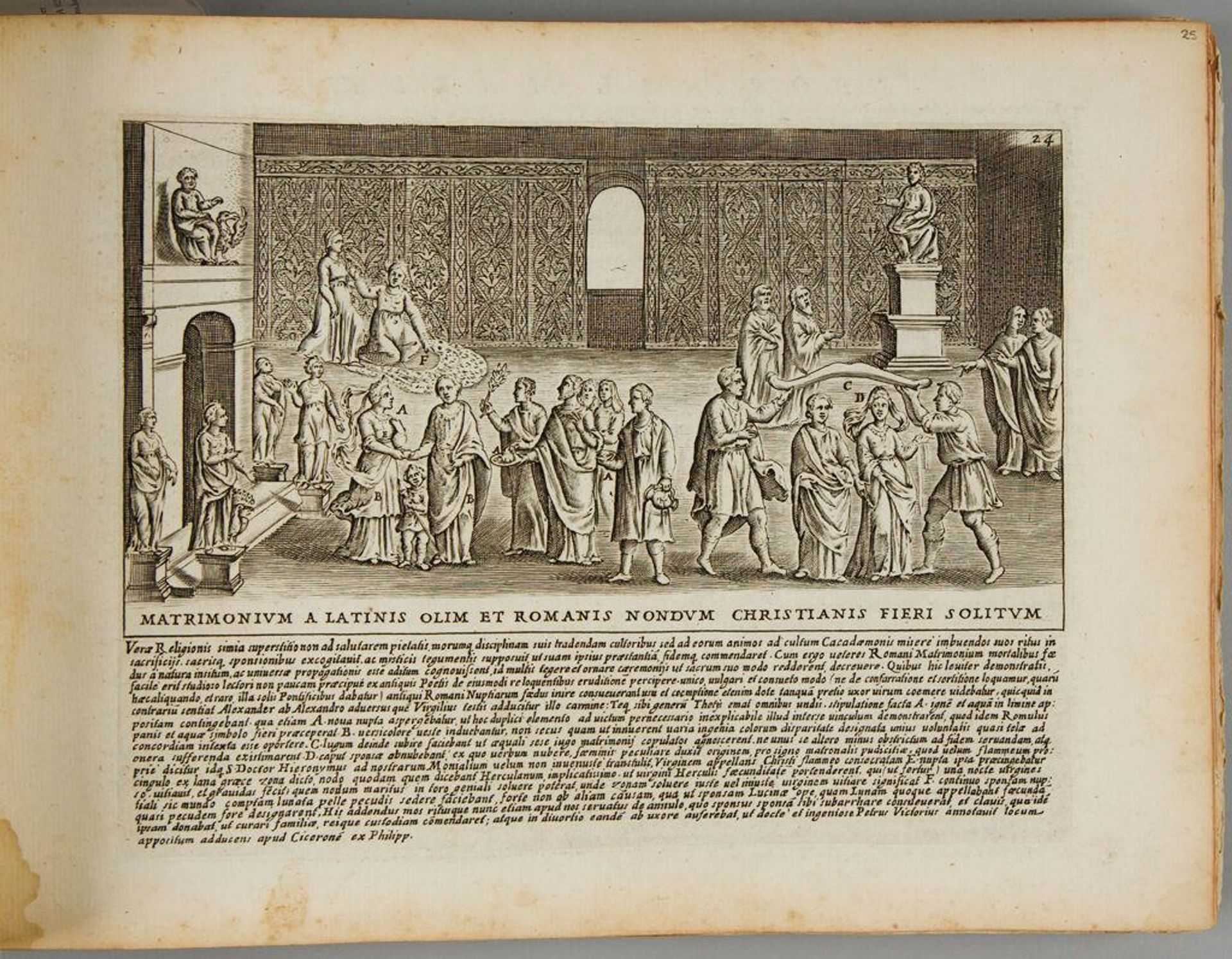 Customary Wedding Practices among the Ancient Latins and the Romans (but not among Christians) by Giacomo Lauro