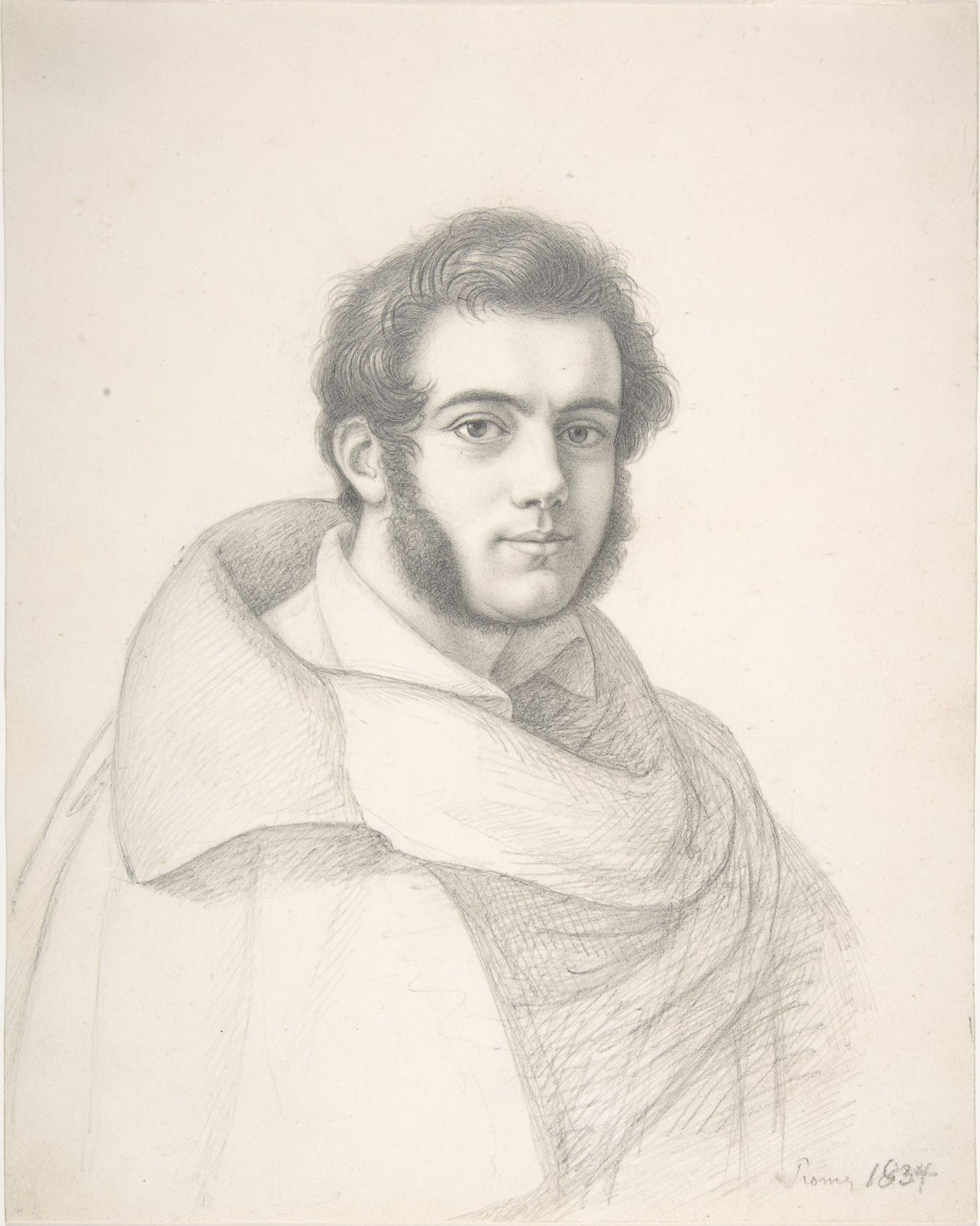 Portrait of a Young Man by Adolf Senff