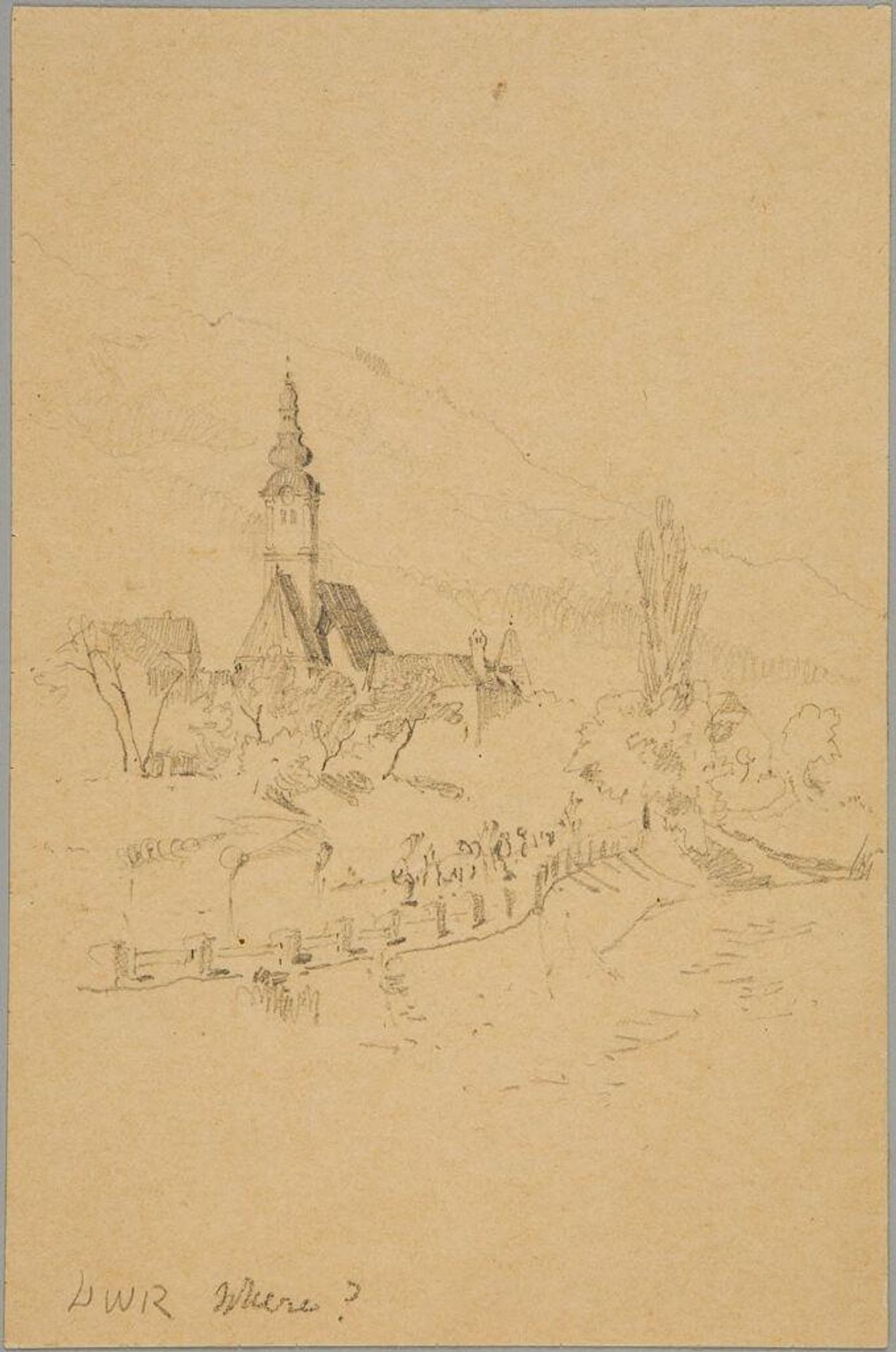 Landscape with Tower by Denman Waldo Ross