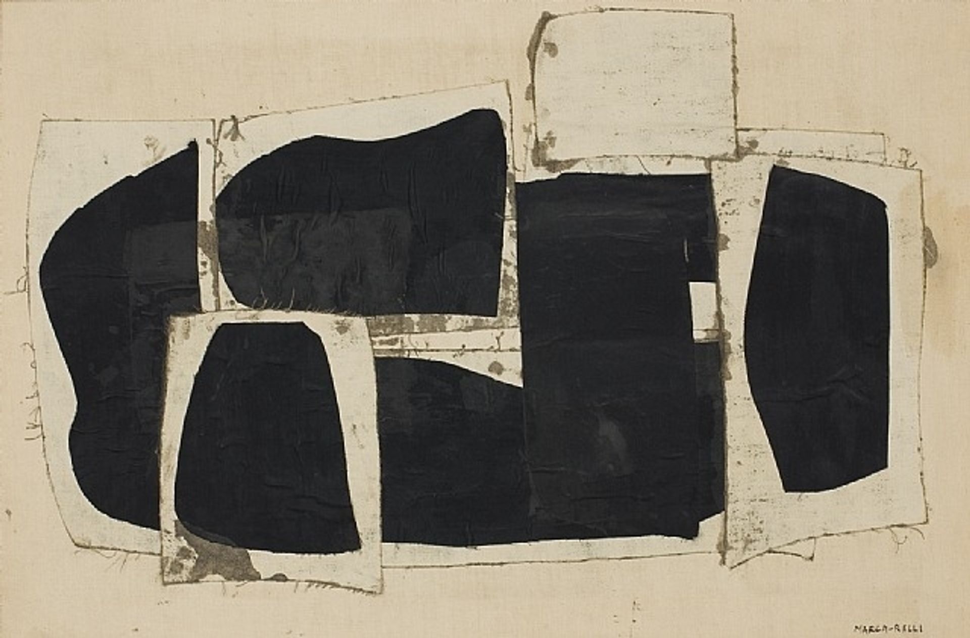 Untitled Collage by Conrad Marca-Relli