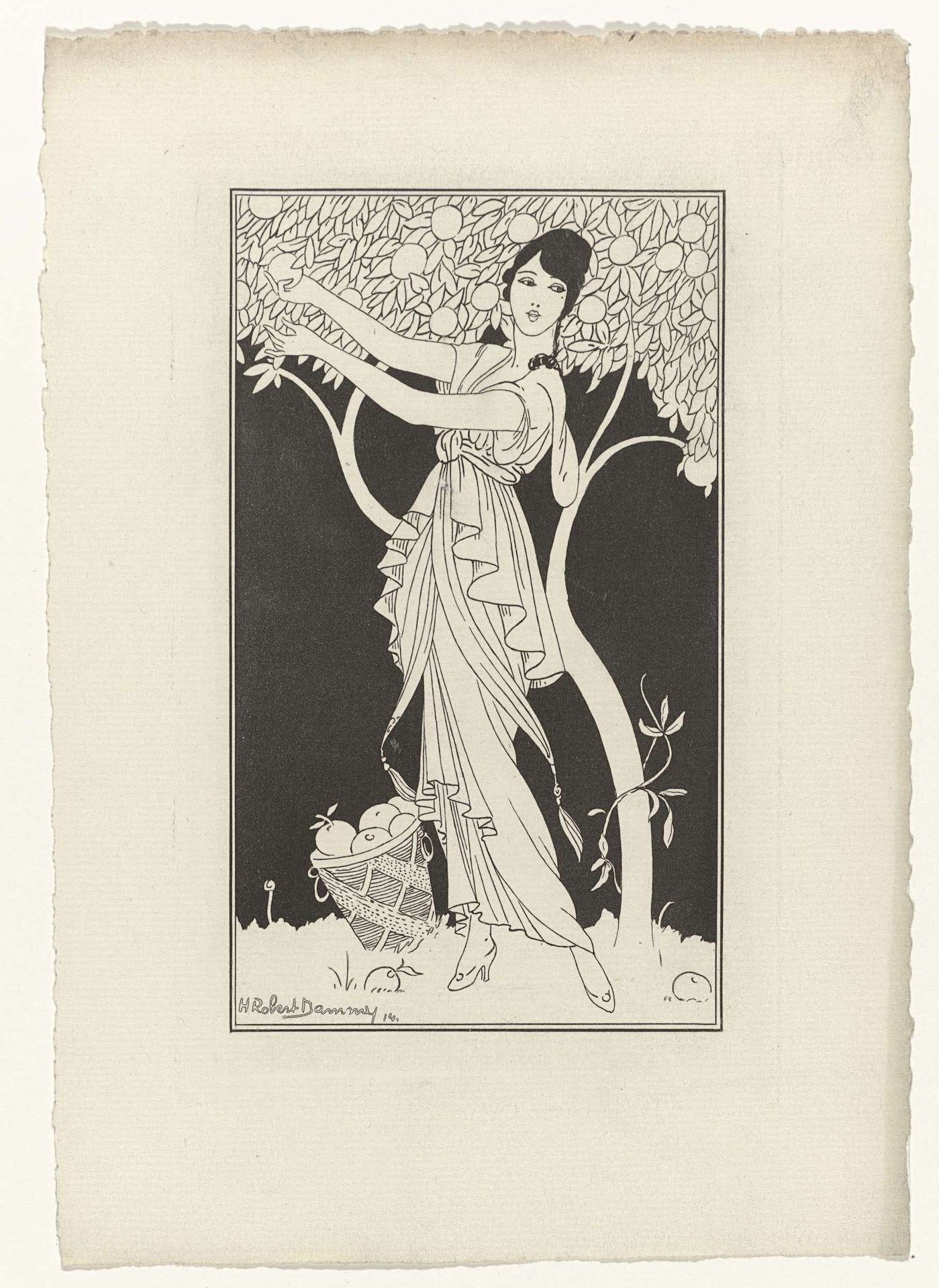 Journal des Dames et des Modes, Costumes Parisiens, 1914, No. 149 by H. Robert Dammy