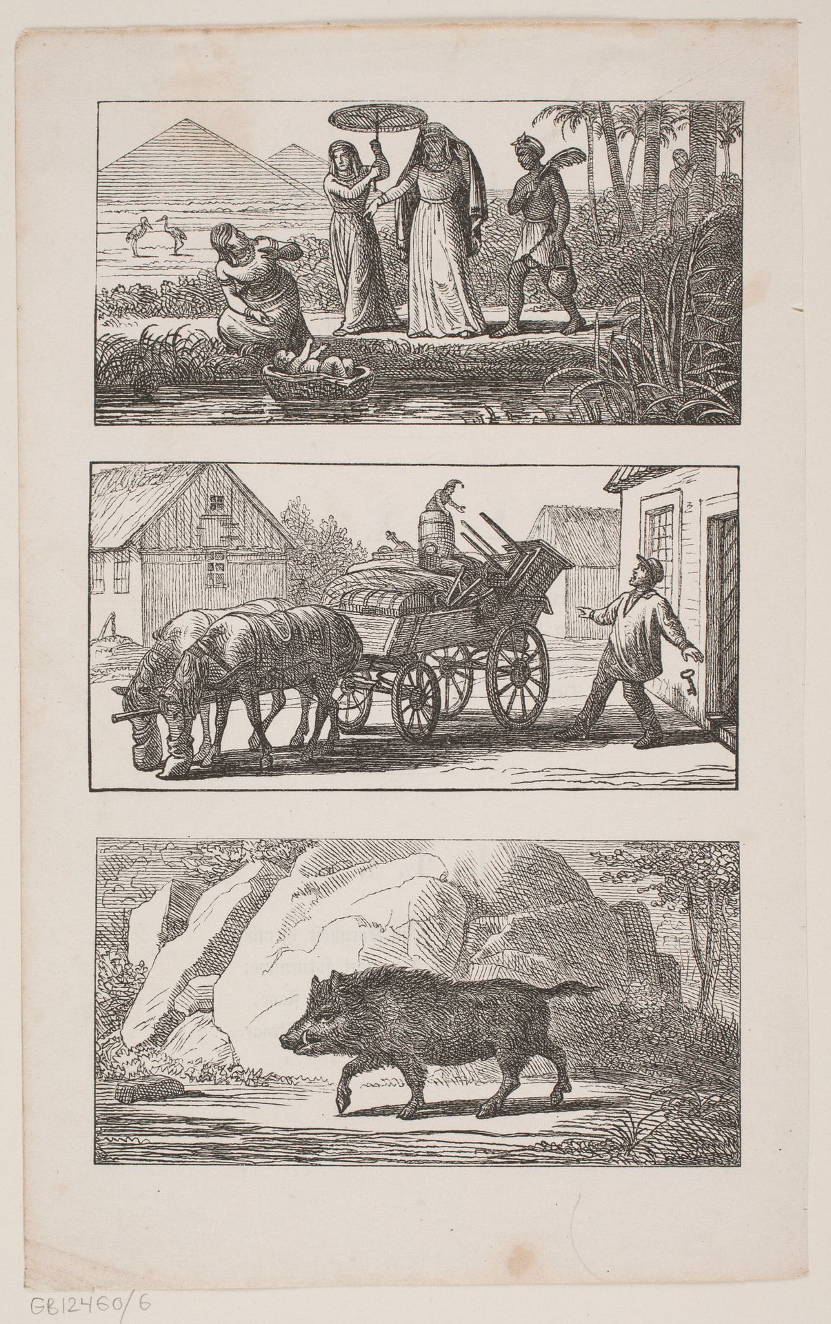 Illustration til Chr. Winthers A.B.C. by H.P. Hansen