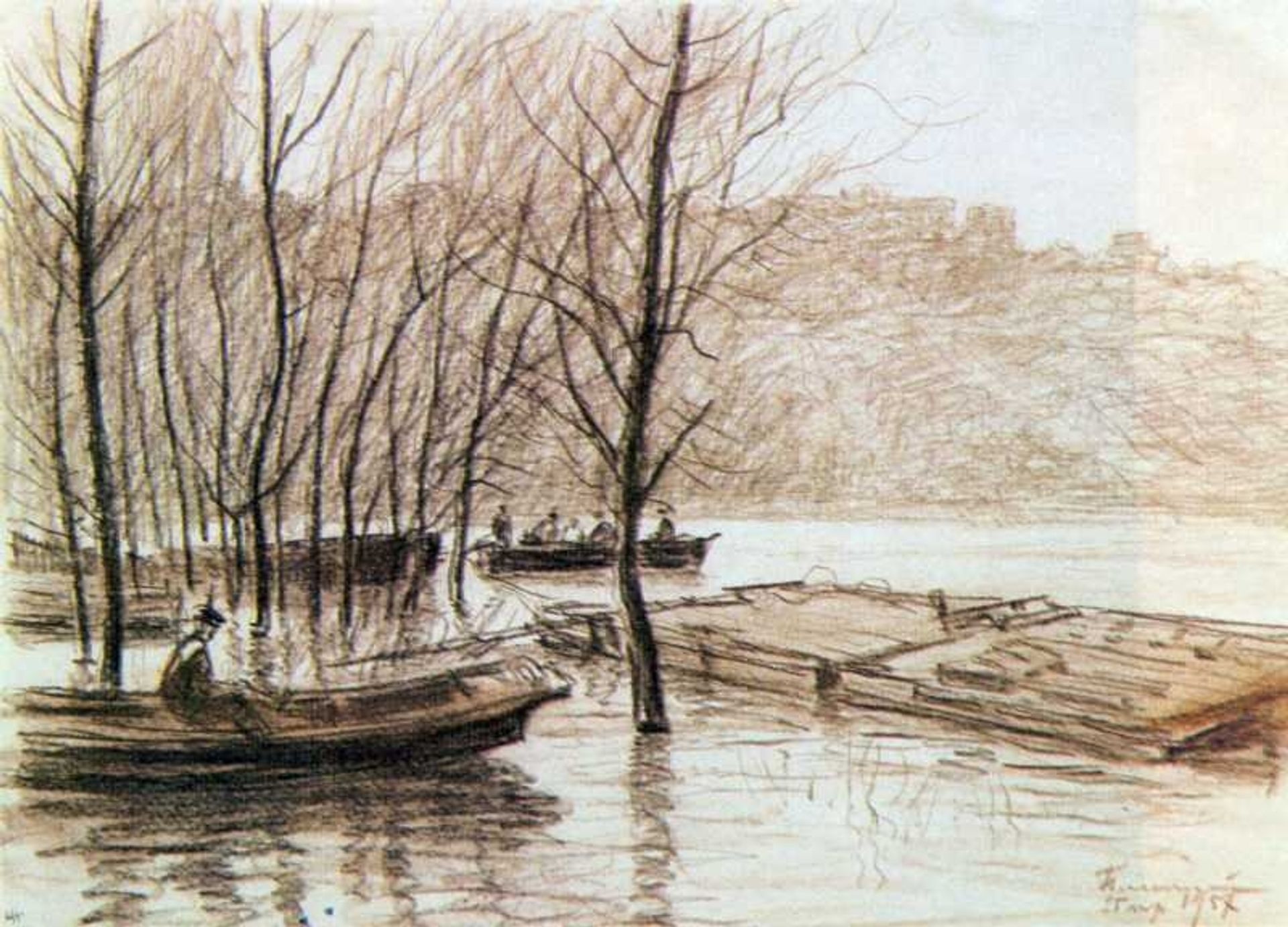Spill of the Dnieper by Ilarion Pleshynskyi