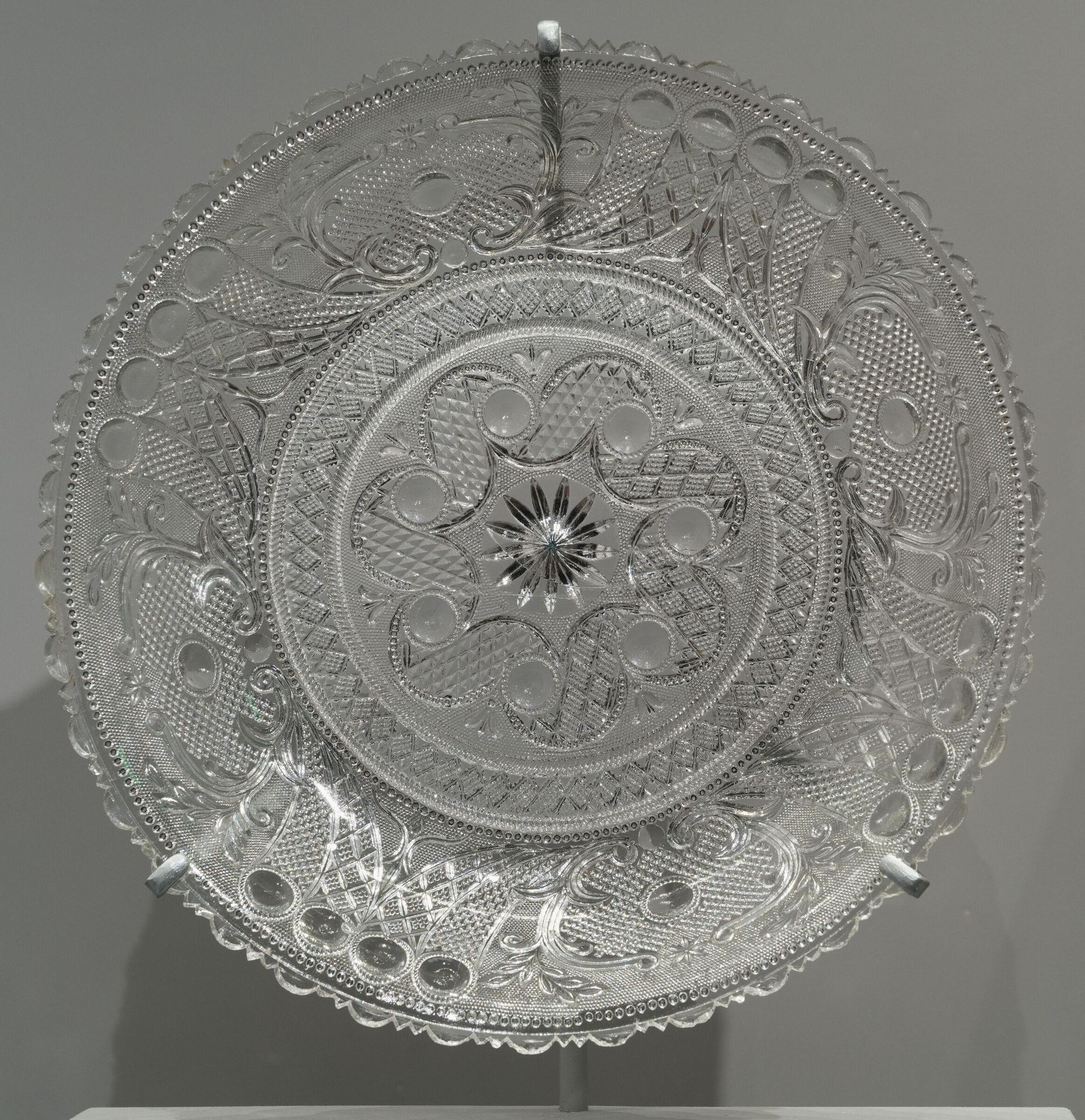 Bowl by Manufactured by Boston and Sandwich Glass Company
