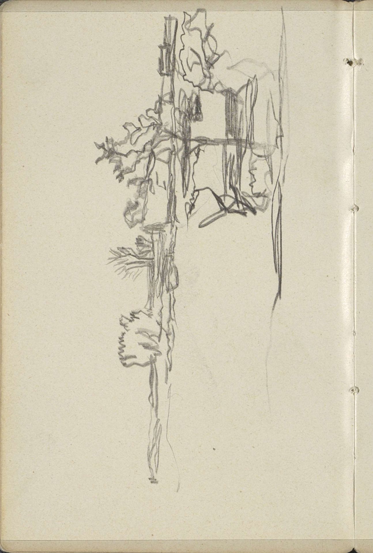 Landschap by George Hendrik Breitner