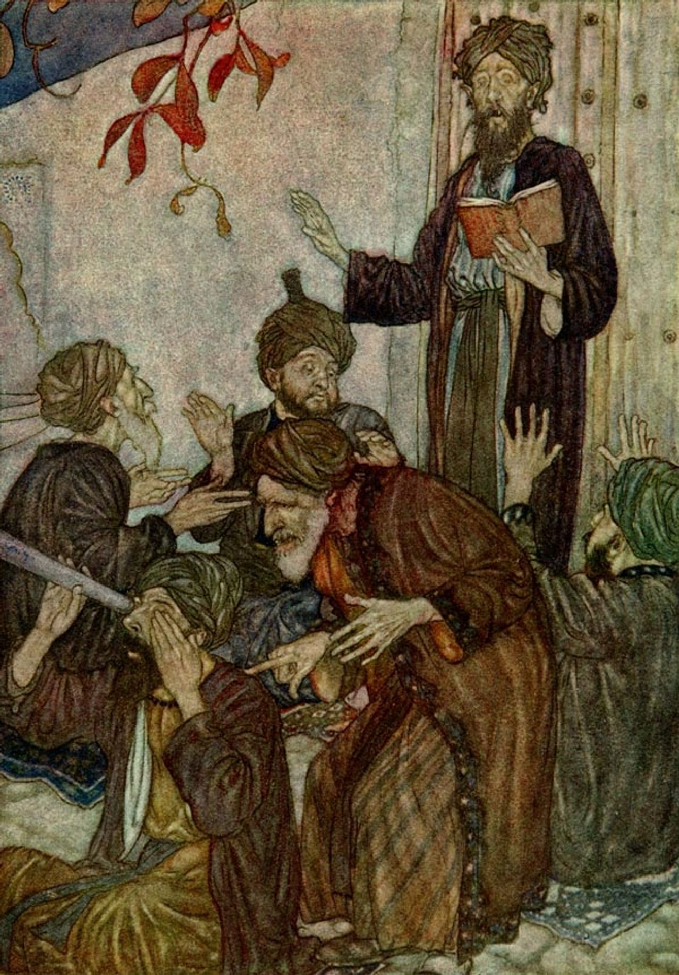 All are but Stories, The Rubaiyat of Omar Khayyam by Edmund Dulac