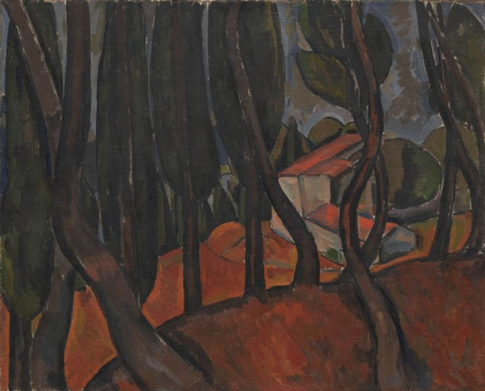 Forest at Martigues by Andre Derain