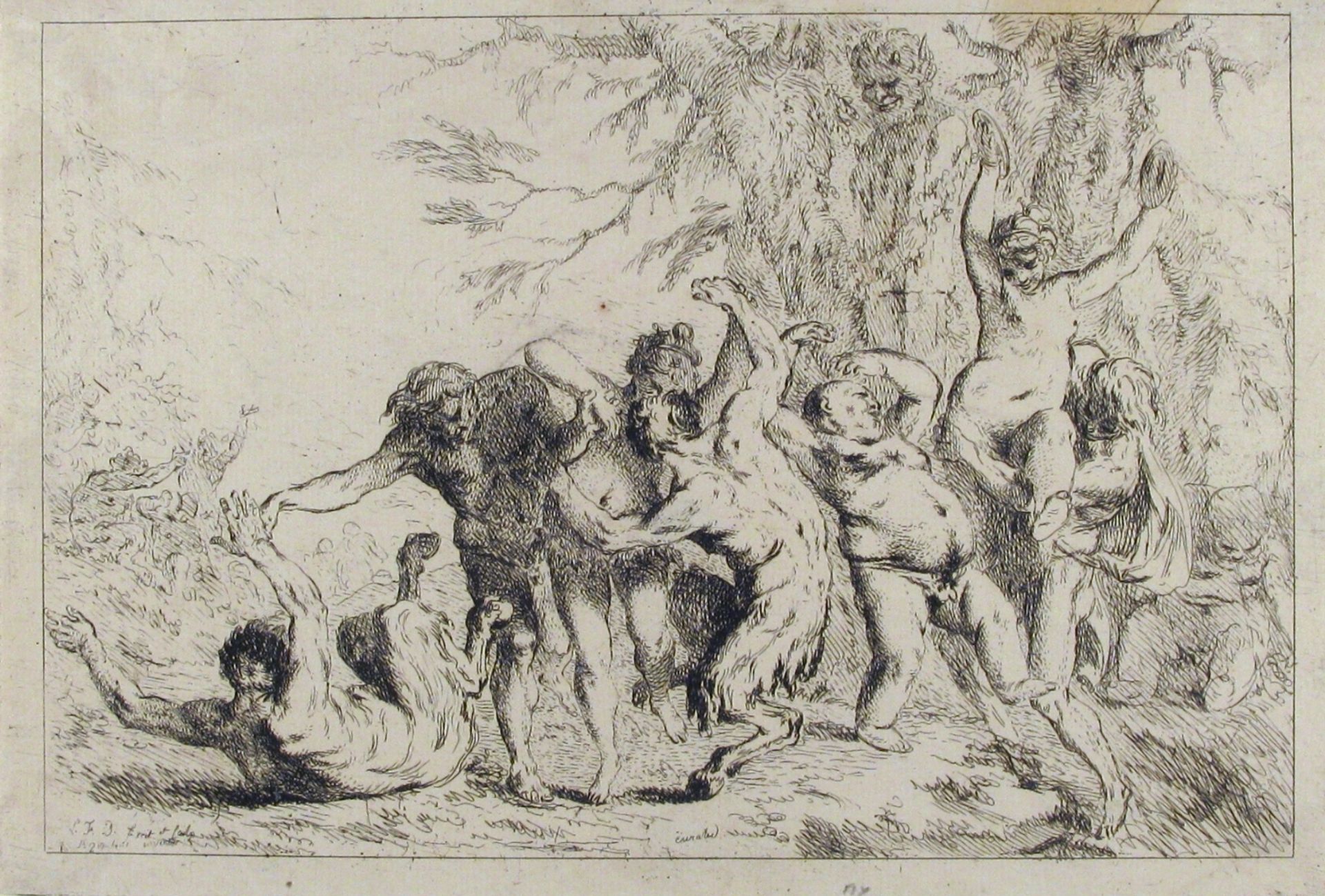 Bacchanal by Louis Félix de La Rue