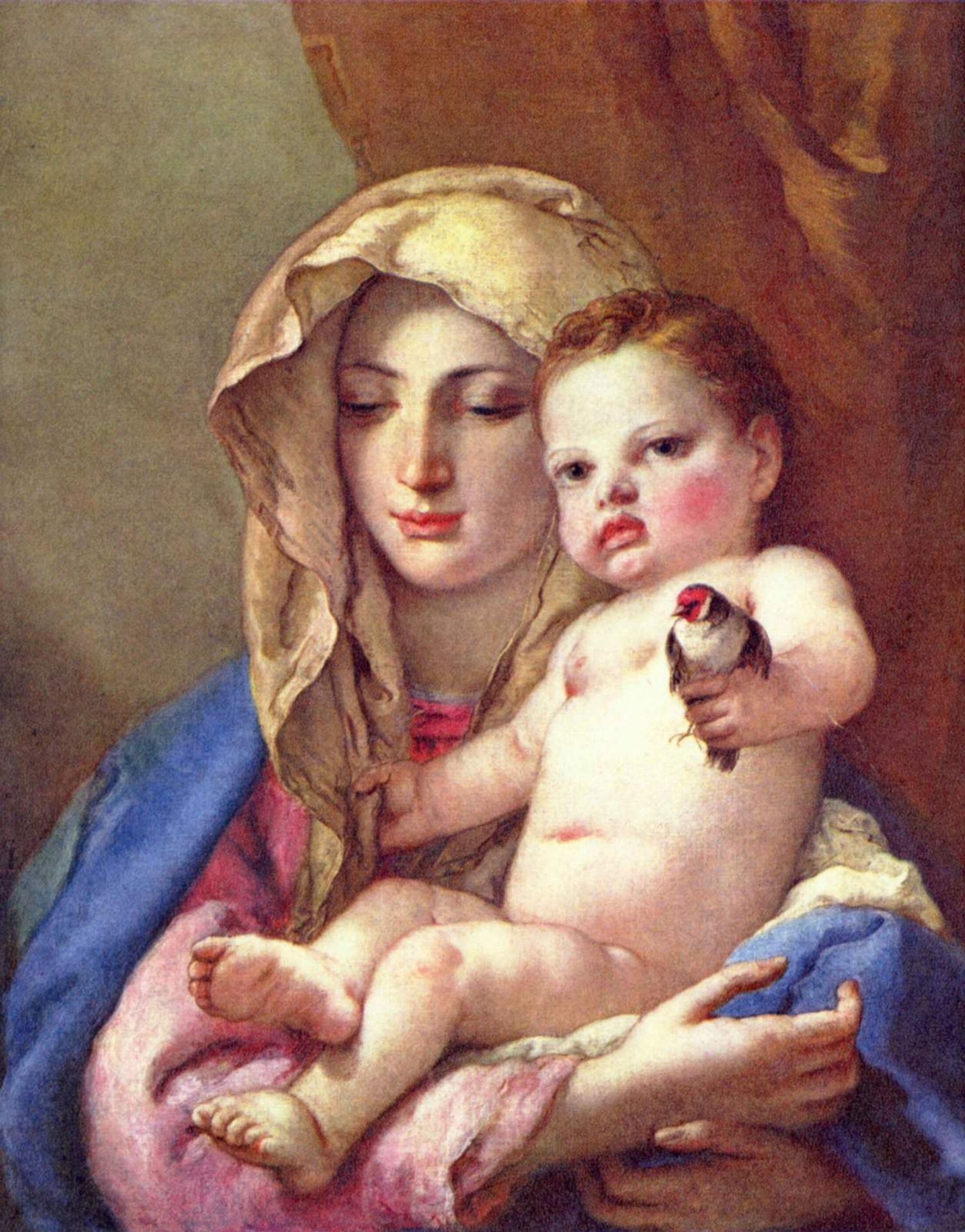 Madonna of the Goldfinch by Giovanni Battista Tiepolo