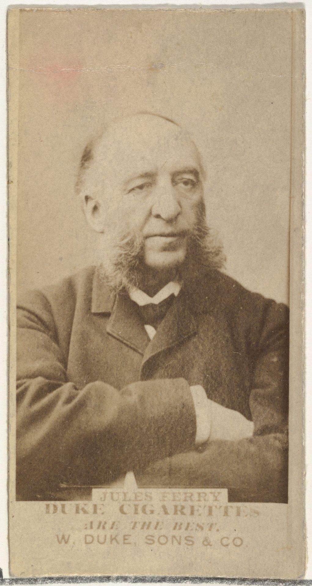 Jules Terry, from the Actors and Actresses series (N145-7) issued by Duke Sons & Co. to promote Duke Cigarettes by W. Duke, Sons & Co.