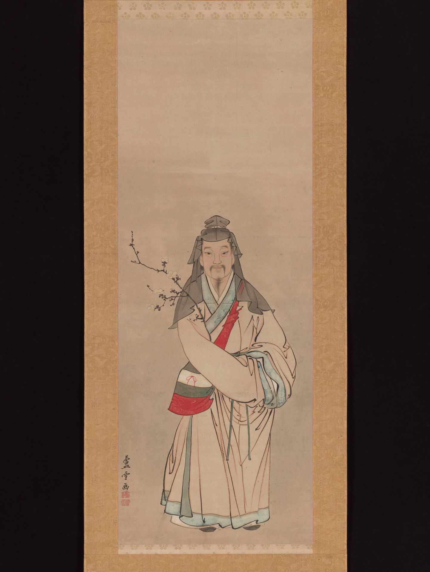 Tenjin Traveling to China by Nagasawa Rosetsu