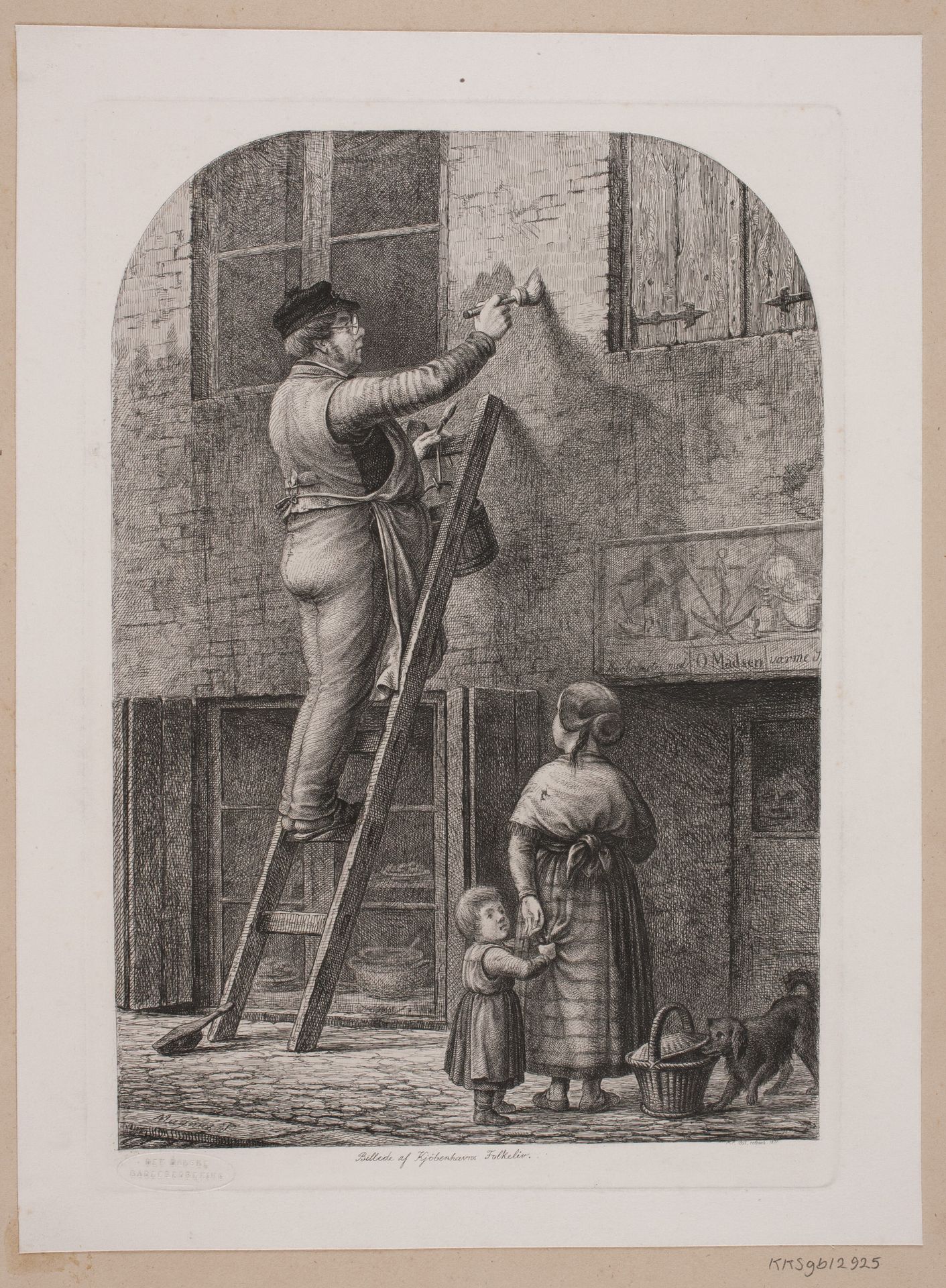Billede af Københavns folkeliv by Julius Magnus-Petersen