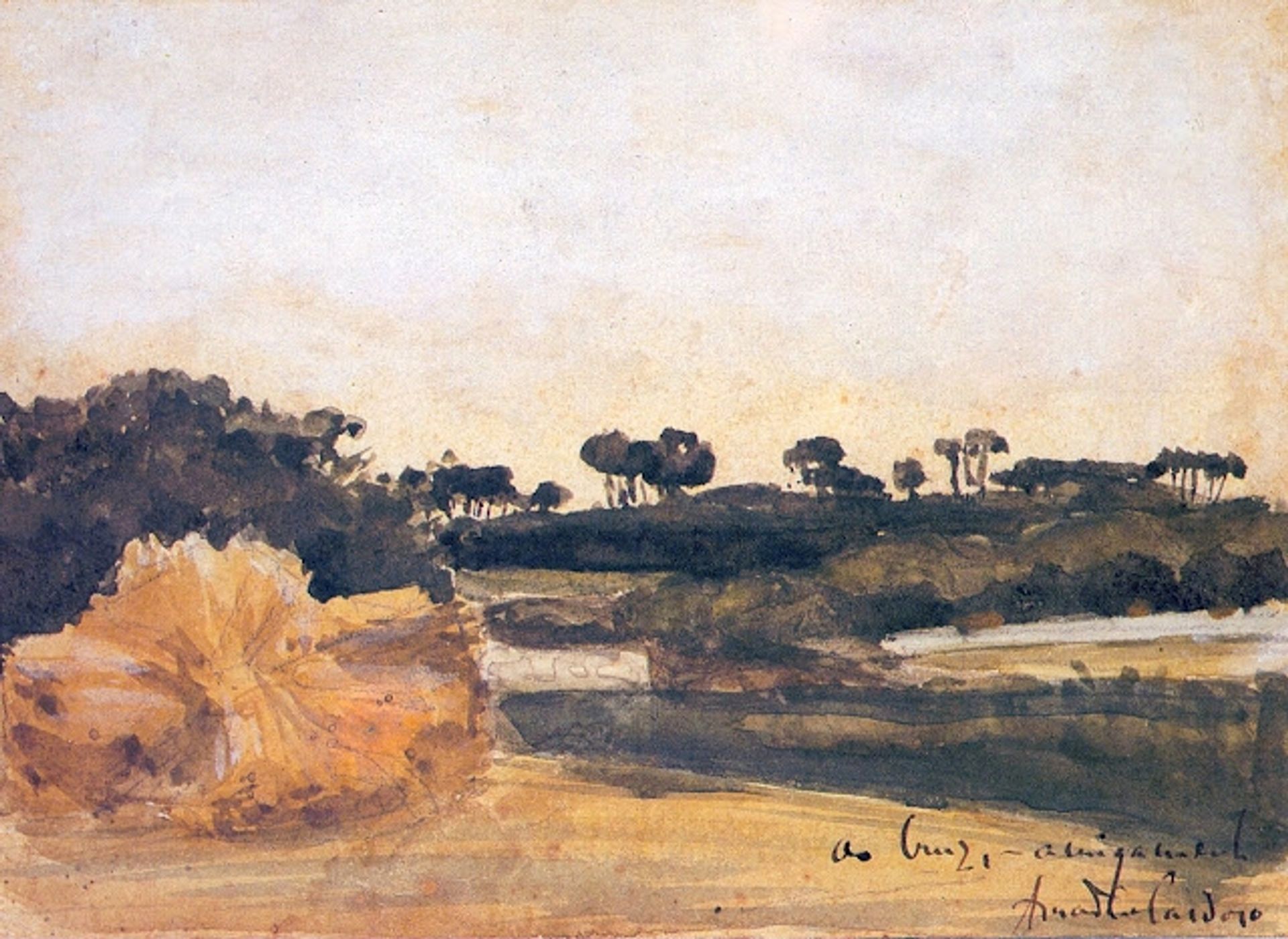 Pont - L'Albbé by Amadeo de Souza-Cardoso