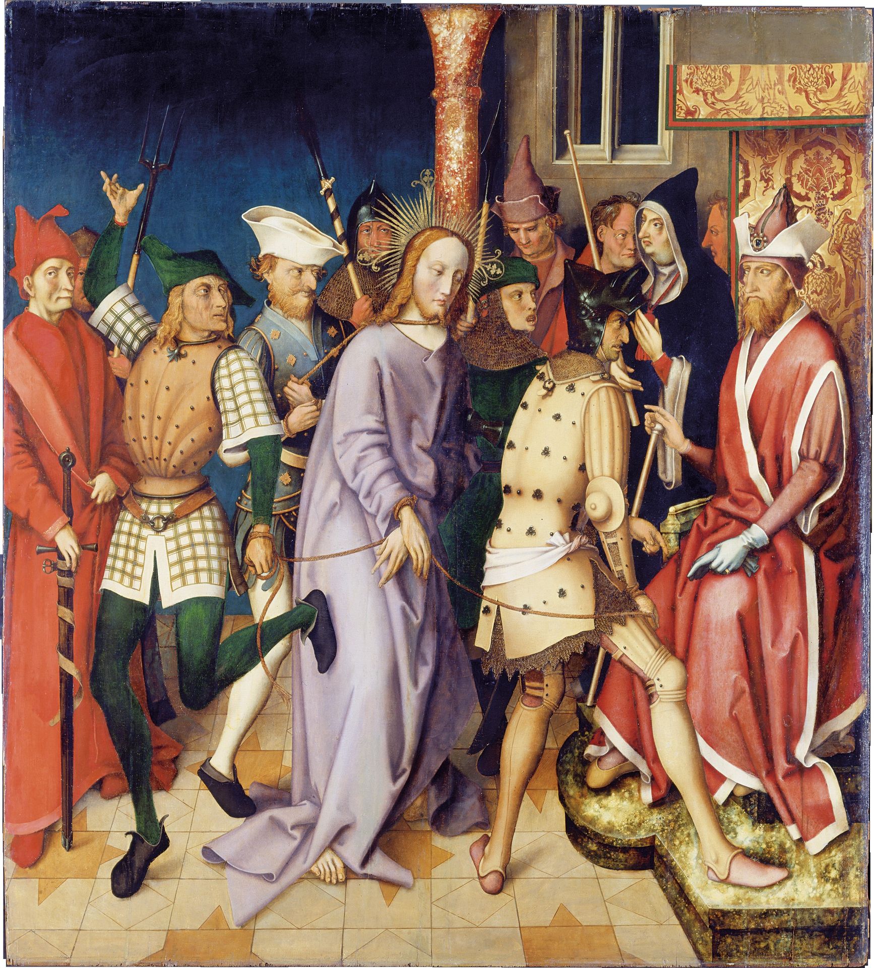 Christ before Pontius Pilate by Hans Holbein the Elder