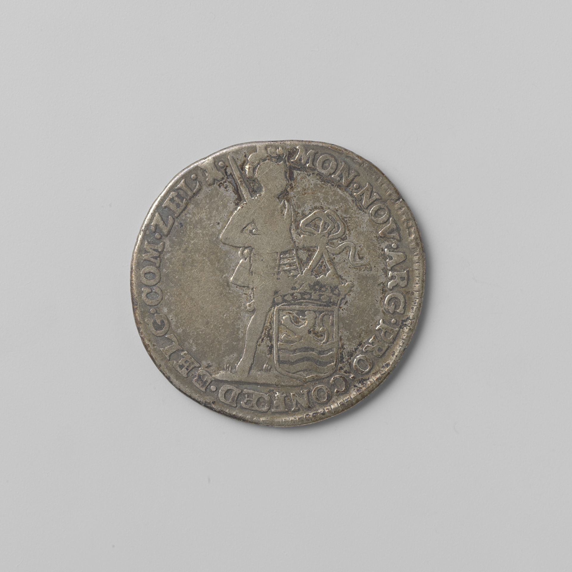 Zeeuwse halve zilveren dukaat, 1762 by Provincie Zeeland