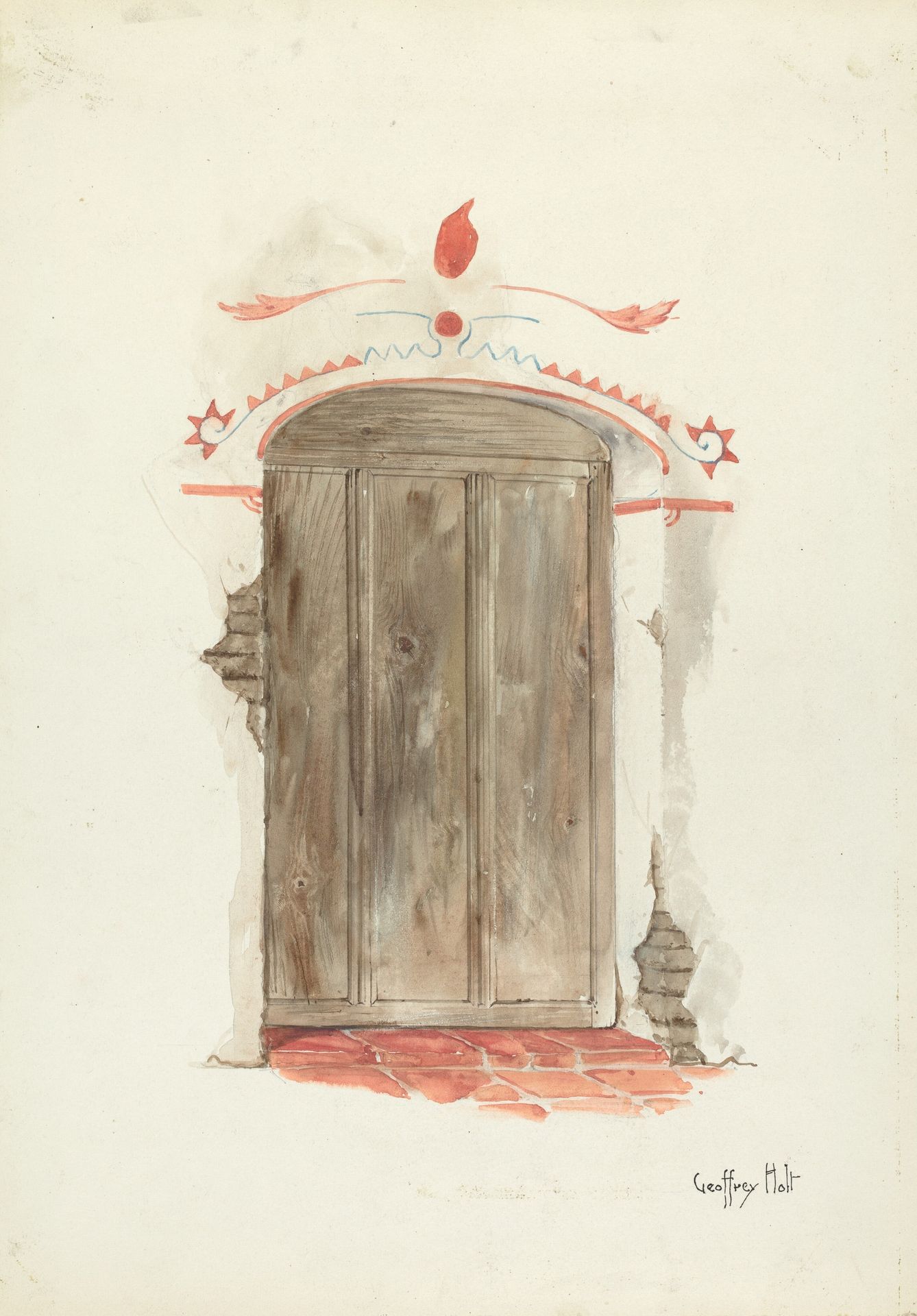 Wall Painting by Geoffrey Holt