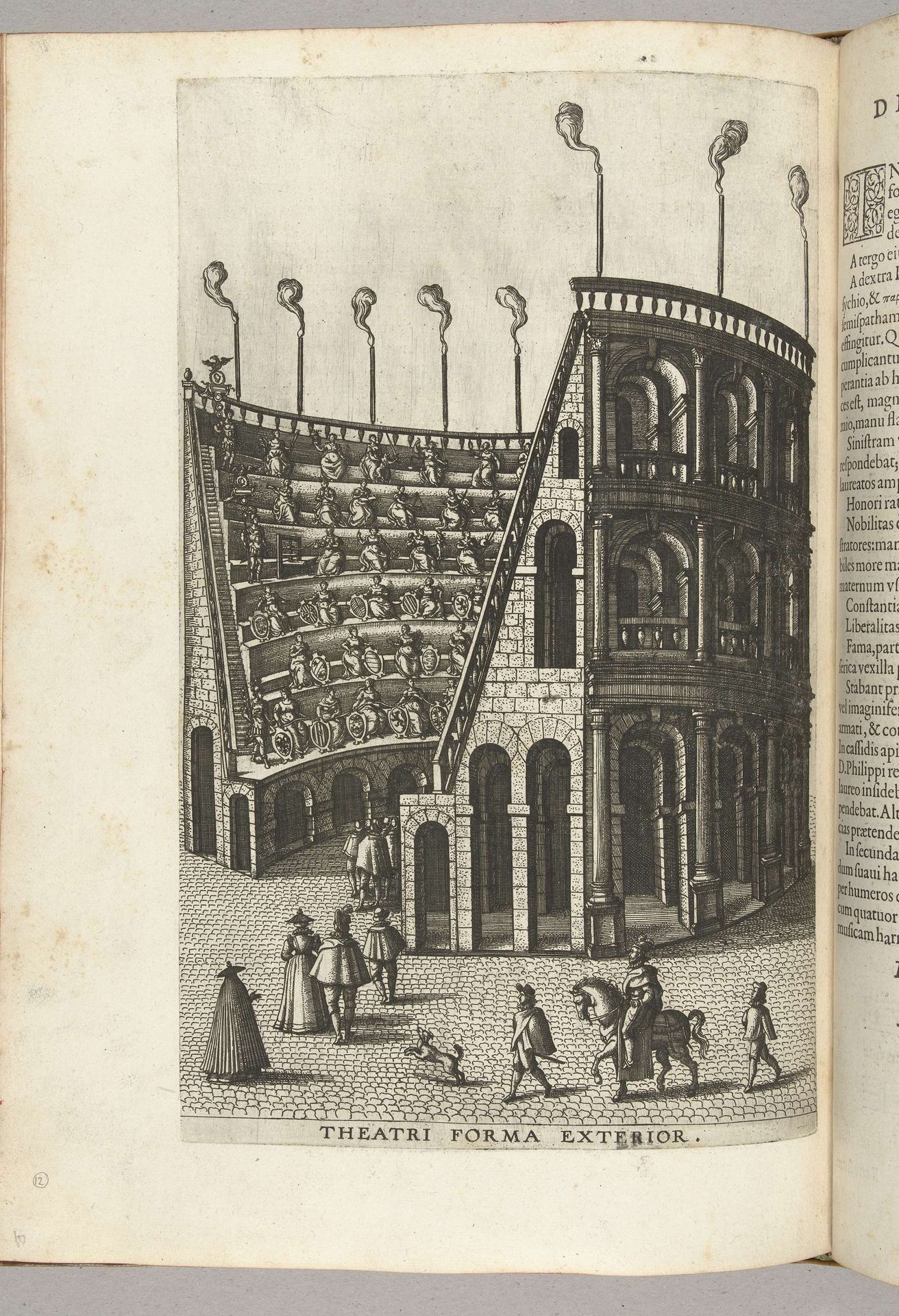 Theater van de Vrede (exterieur), 1594 by Pieter van der (I) Borcht