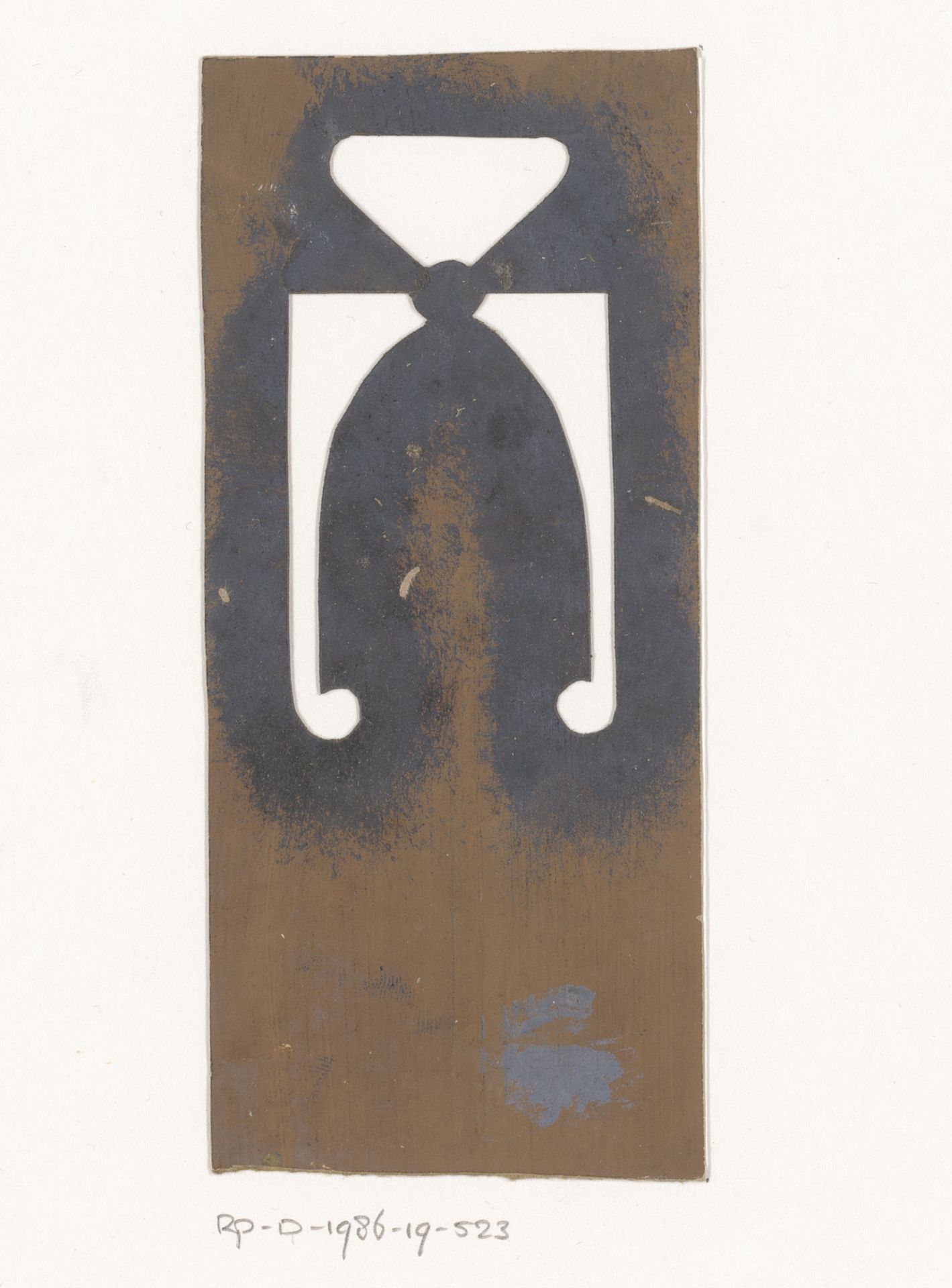 Sjabloon met ornament by Reinier Willem Petrus de (1874-1952) Vries