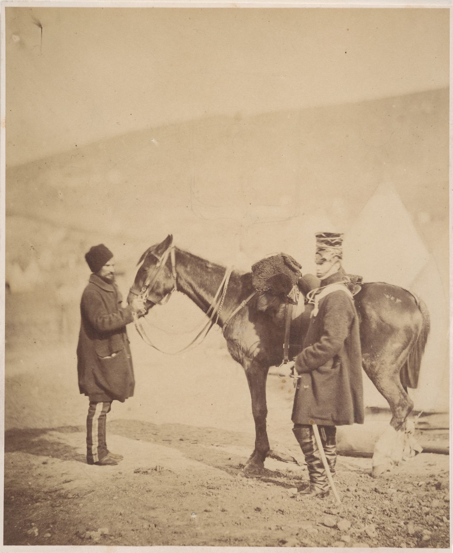 Major General A. H. King by Roger Fenton