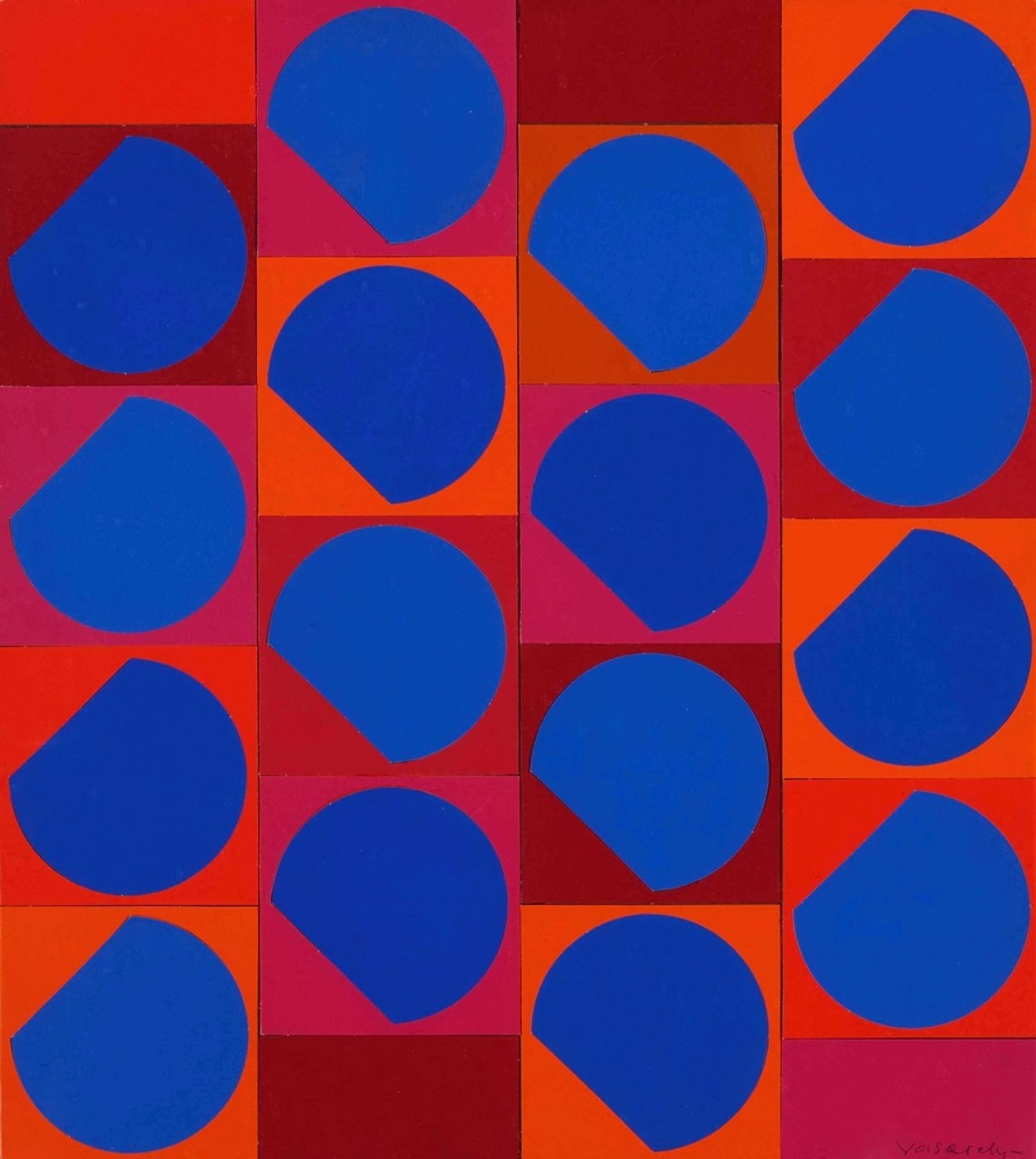 Cassiopee by Victor Vasarely