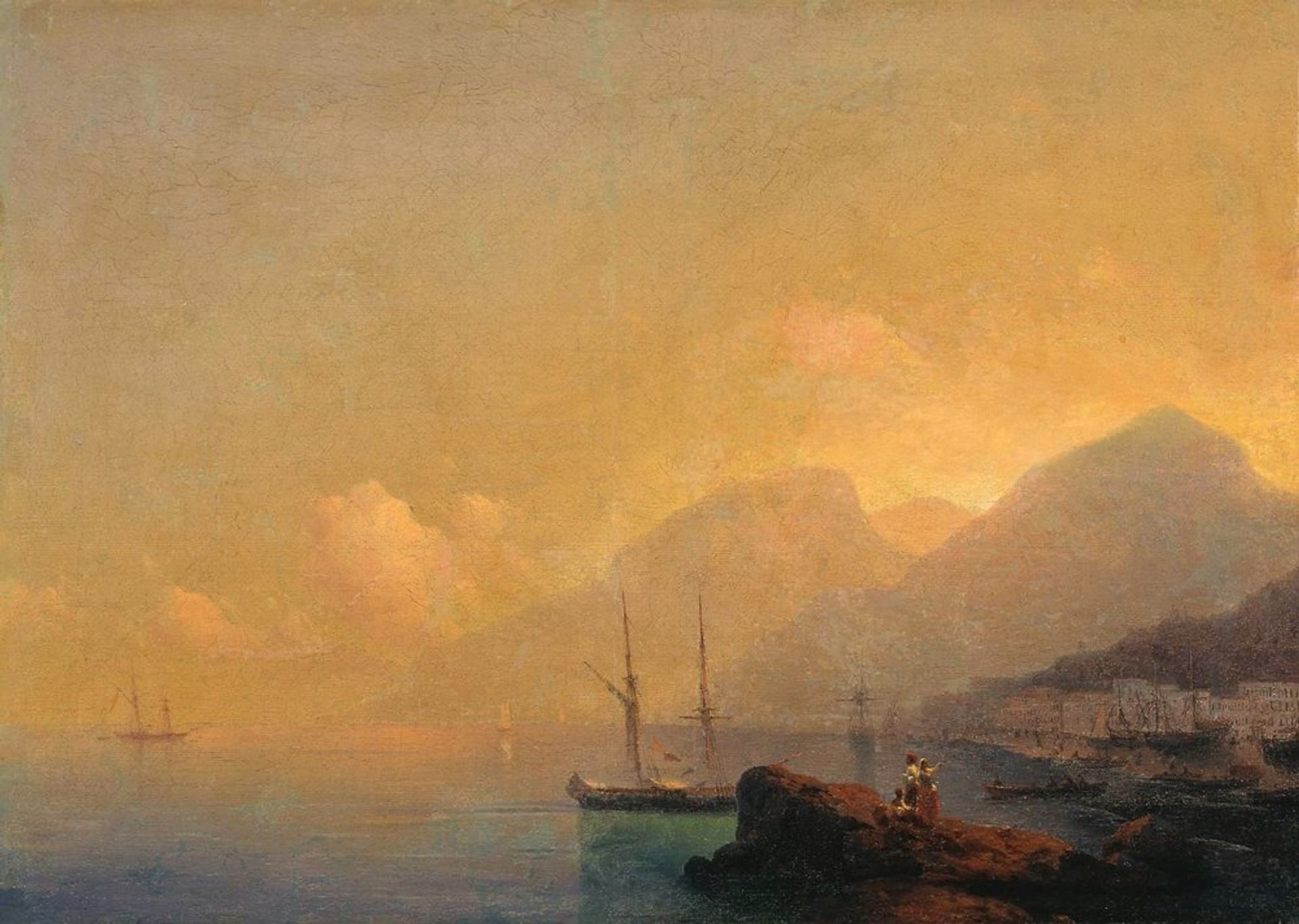Seascape by Ivan Konstantinovich Aivazovsky