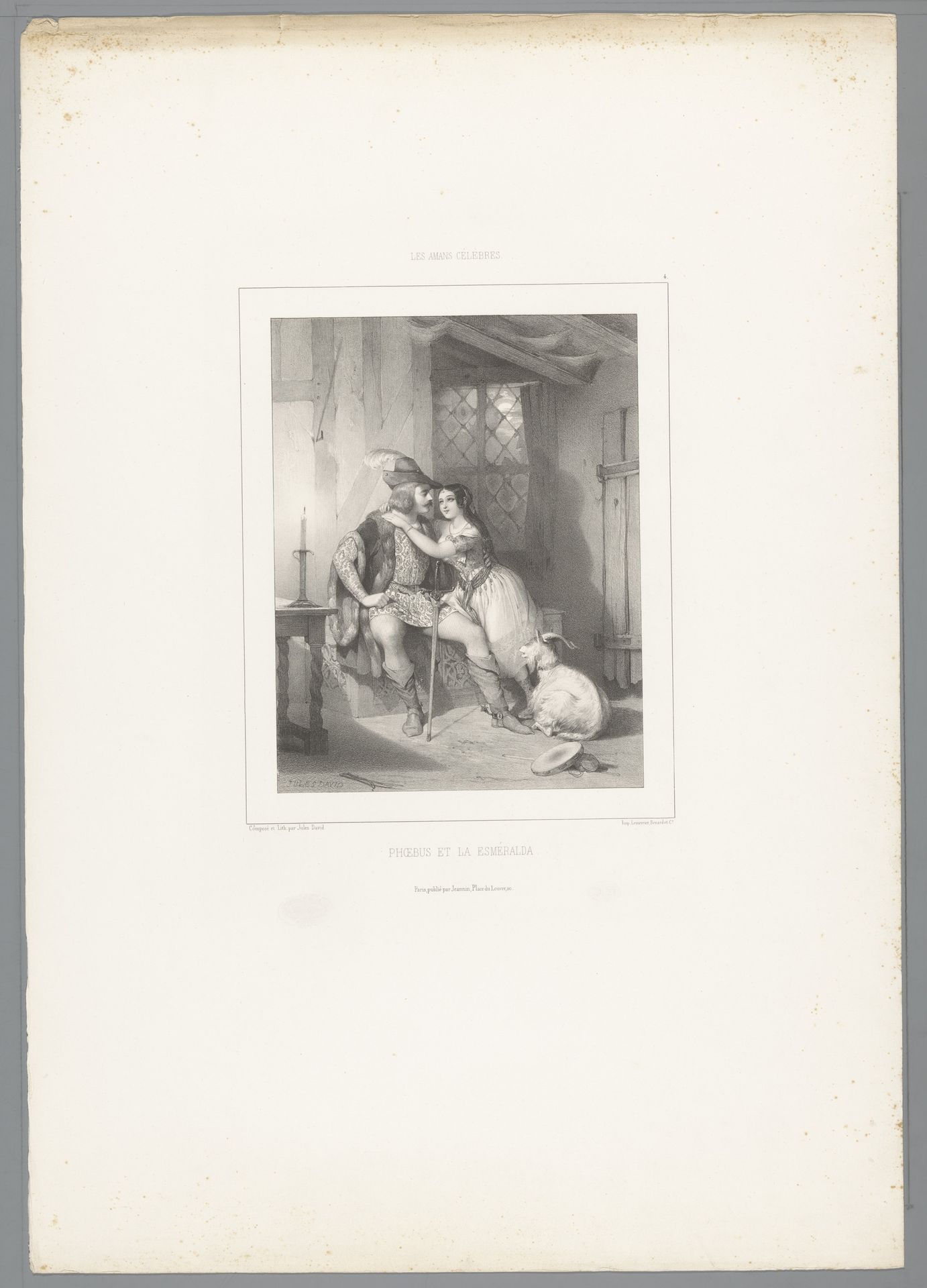 Kapitein Phoebus en Esmeralda by Jules David