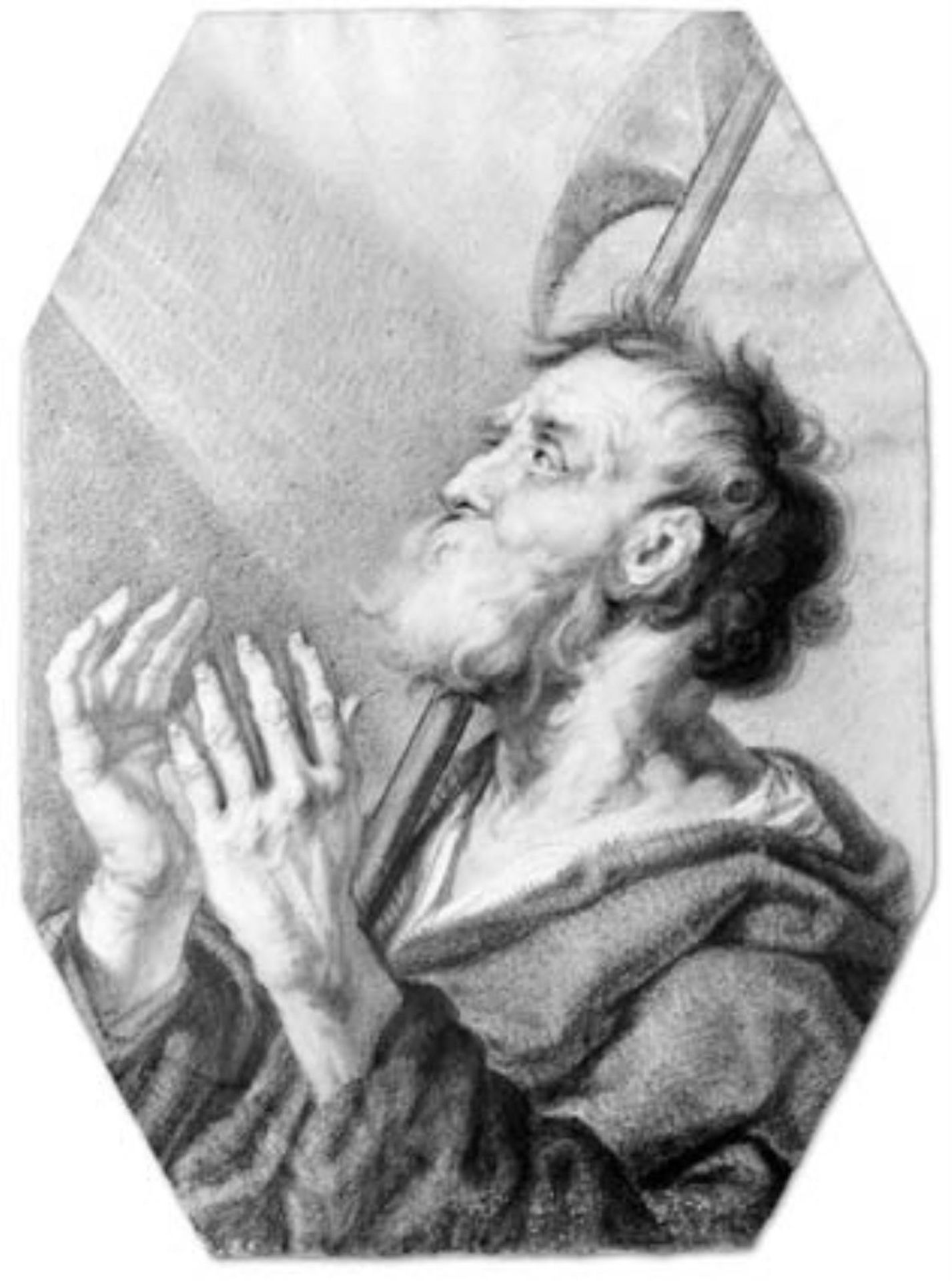 Apostelen Judas Thadæus by Mander III, Karel van