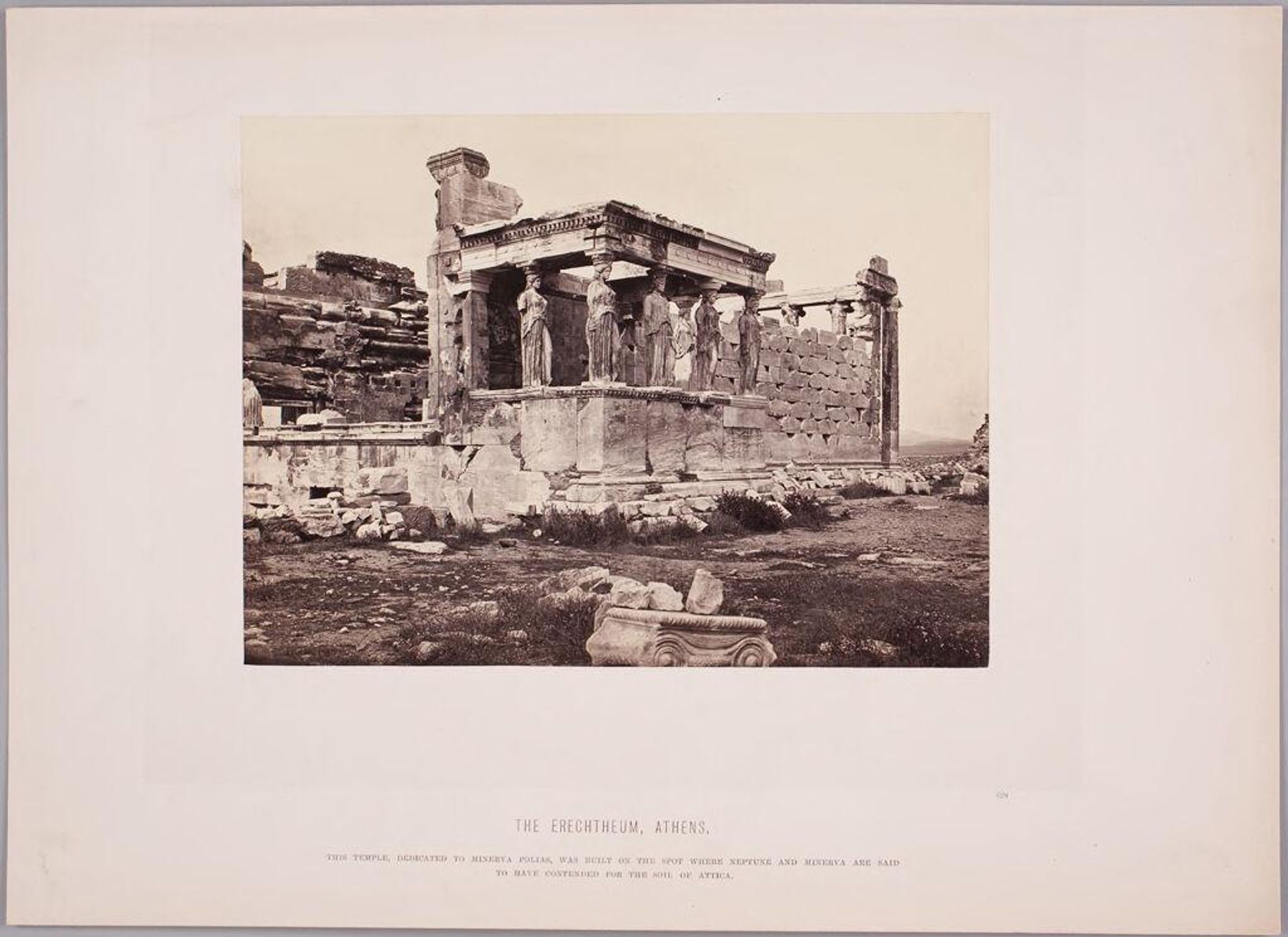 The Erechtheum, Athens by Francis Frith