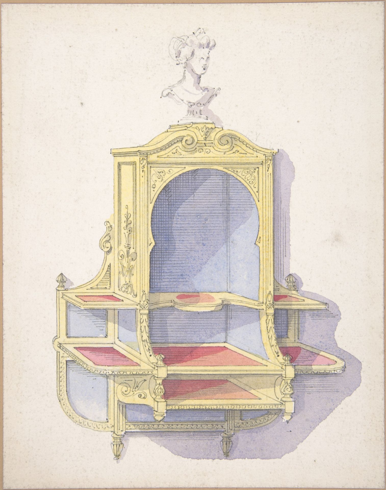 Design for Hanging Shelves by Anonymous