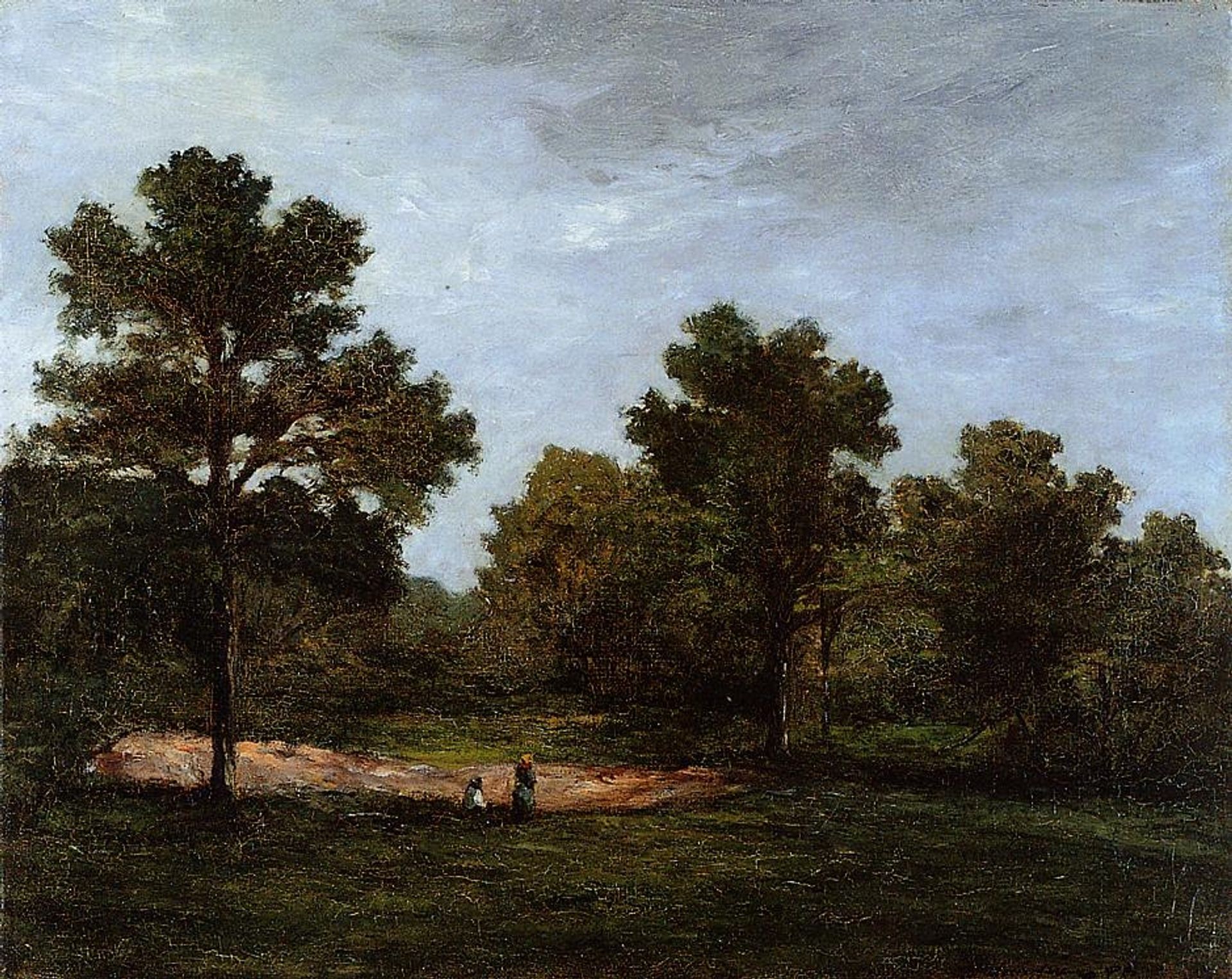 Clearing by Paul Gauguin