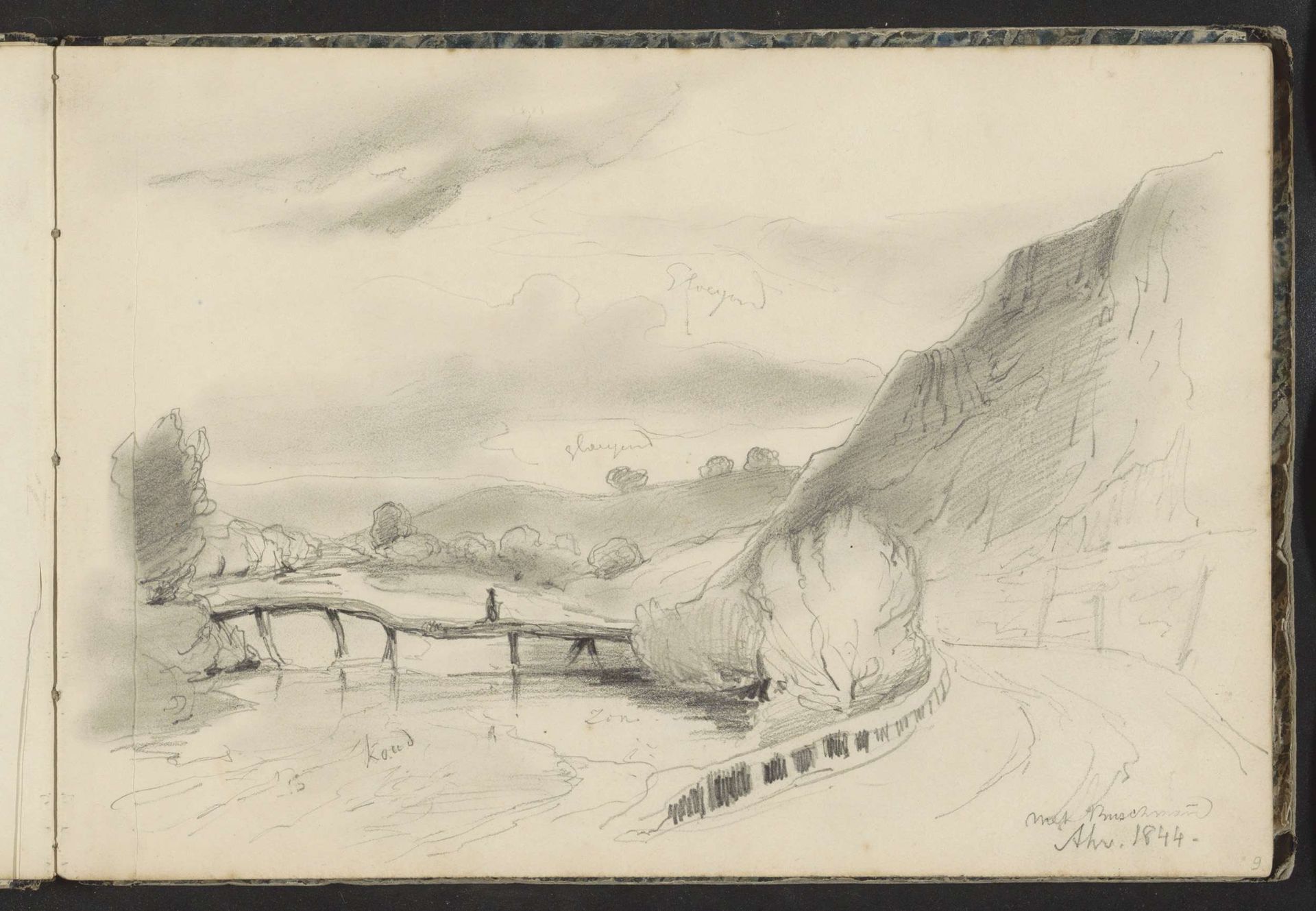 Pad in het Ahrdal by Johannes Tavenraat